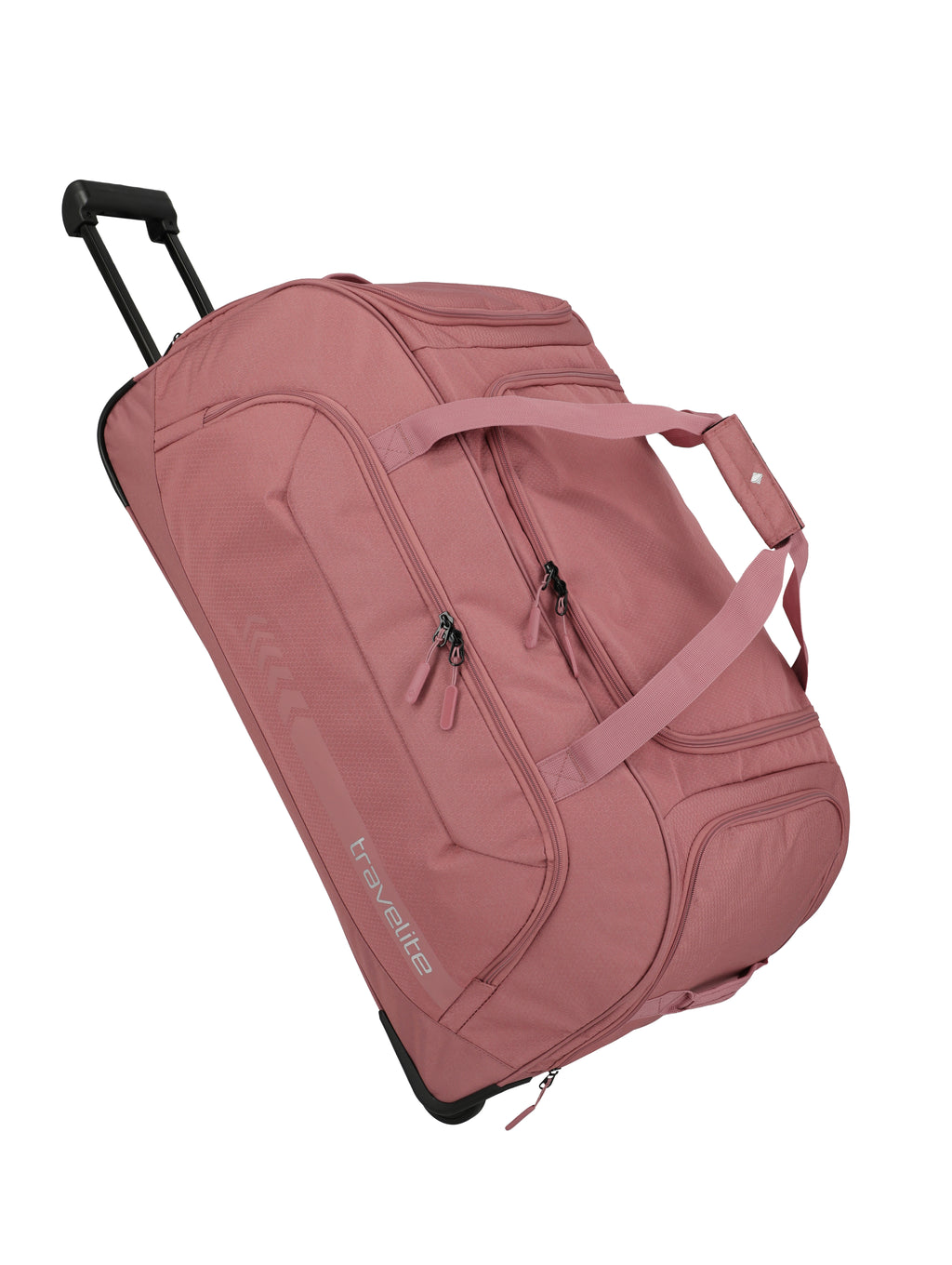 Travelite KICK OFF Rollenreisetasche XL, Rosé
