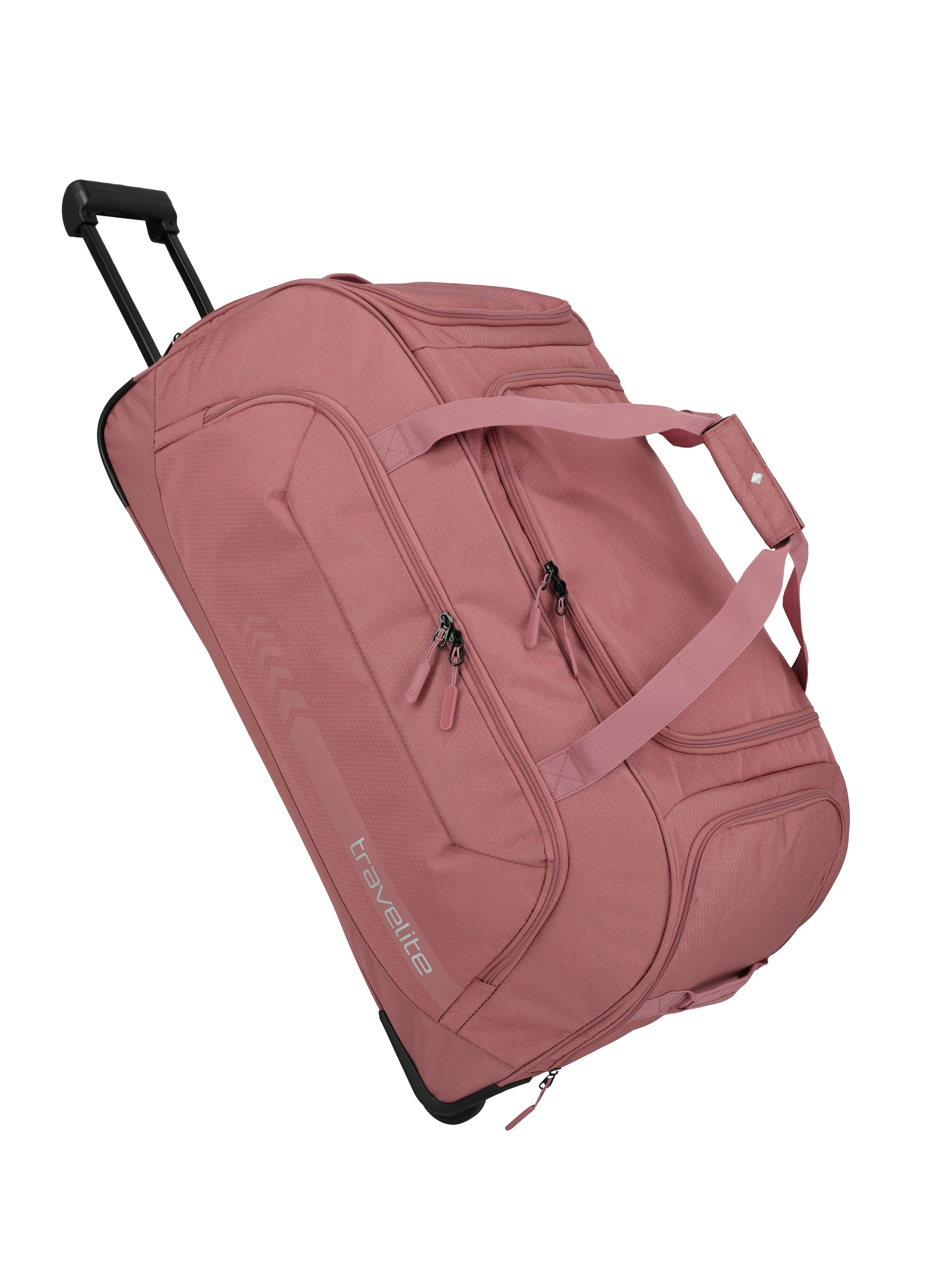 Travelite KICK OFF Rollenreisetasche XL, Rosé