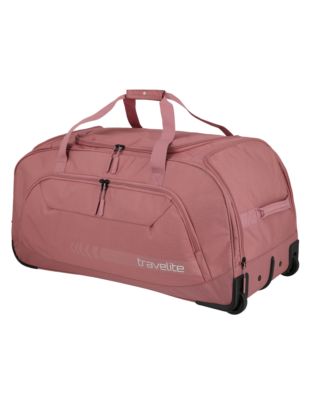 Travelite KICK OFF Rollenreisetasche XL, Rosé