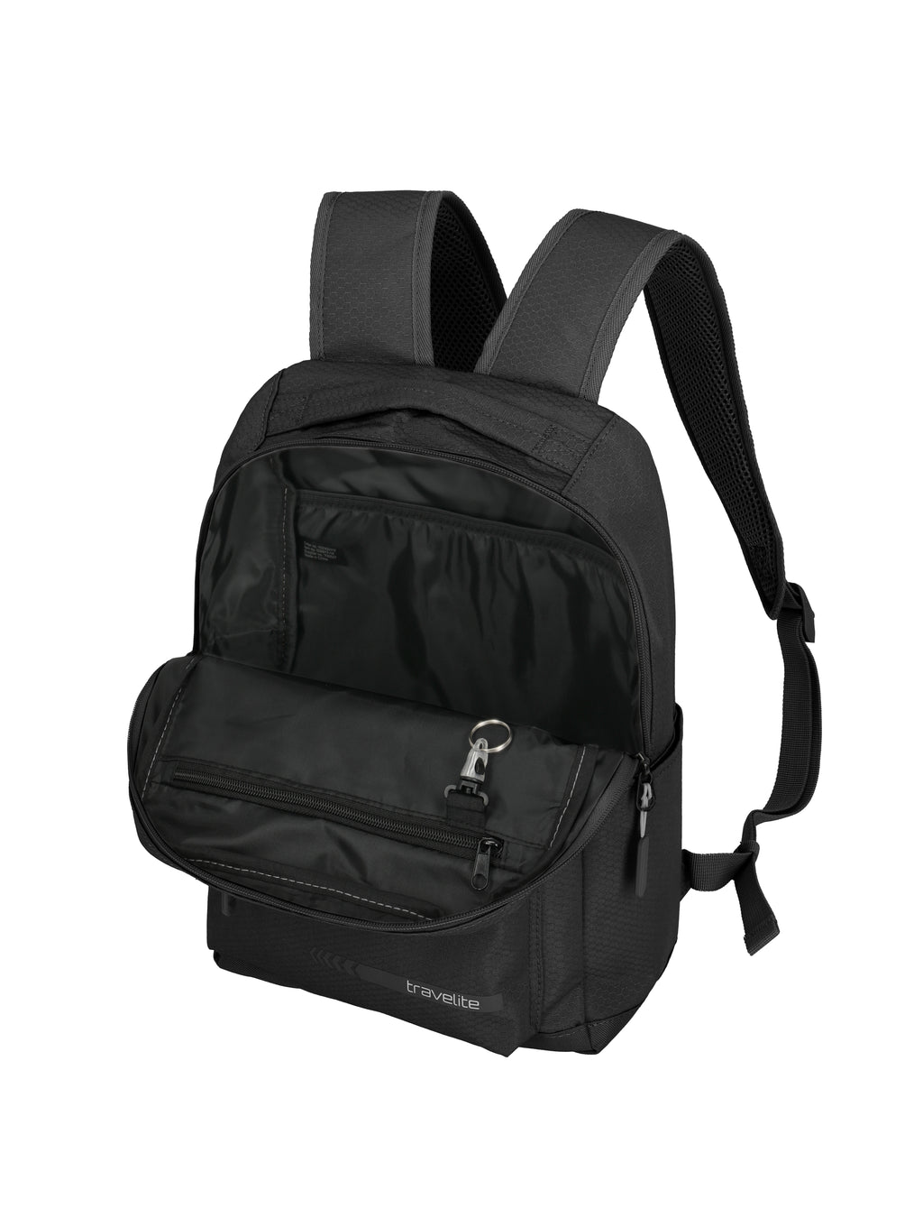 Travelite KICK OFF Rucksack M, Schwarz