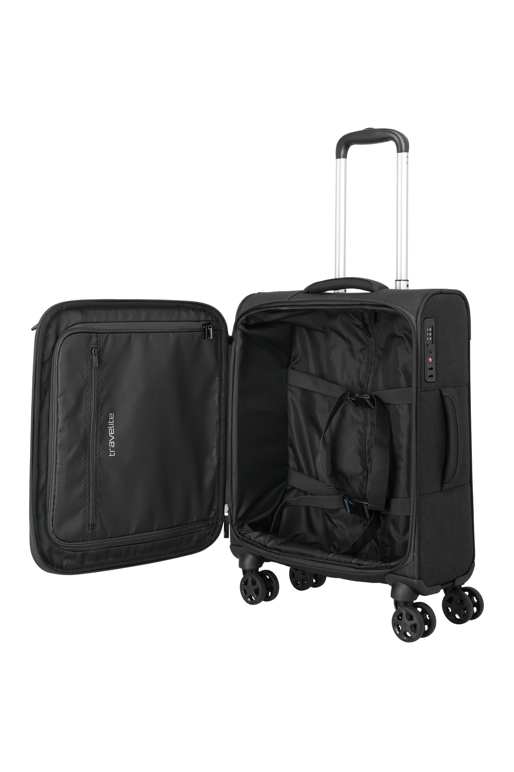 Travelite KICK OFF Trolley S, Black