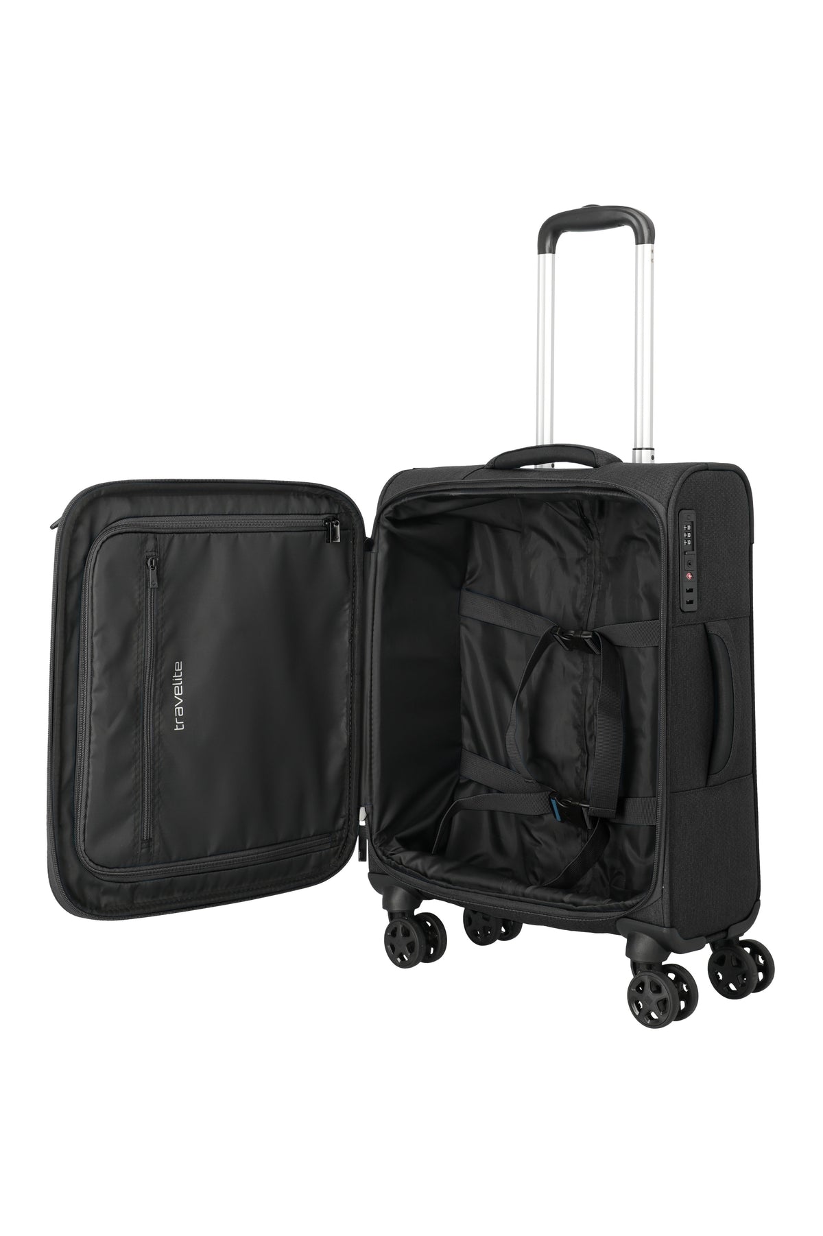 Travelite KICK OFF Trolley S, Black
