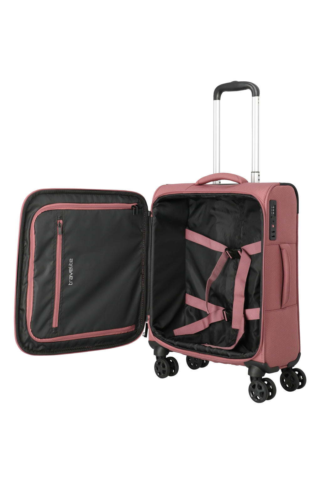 Travelite KICK OFF Trolley S, Blush