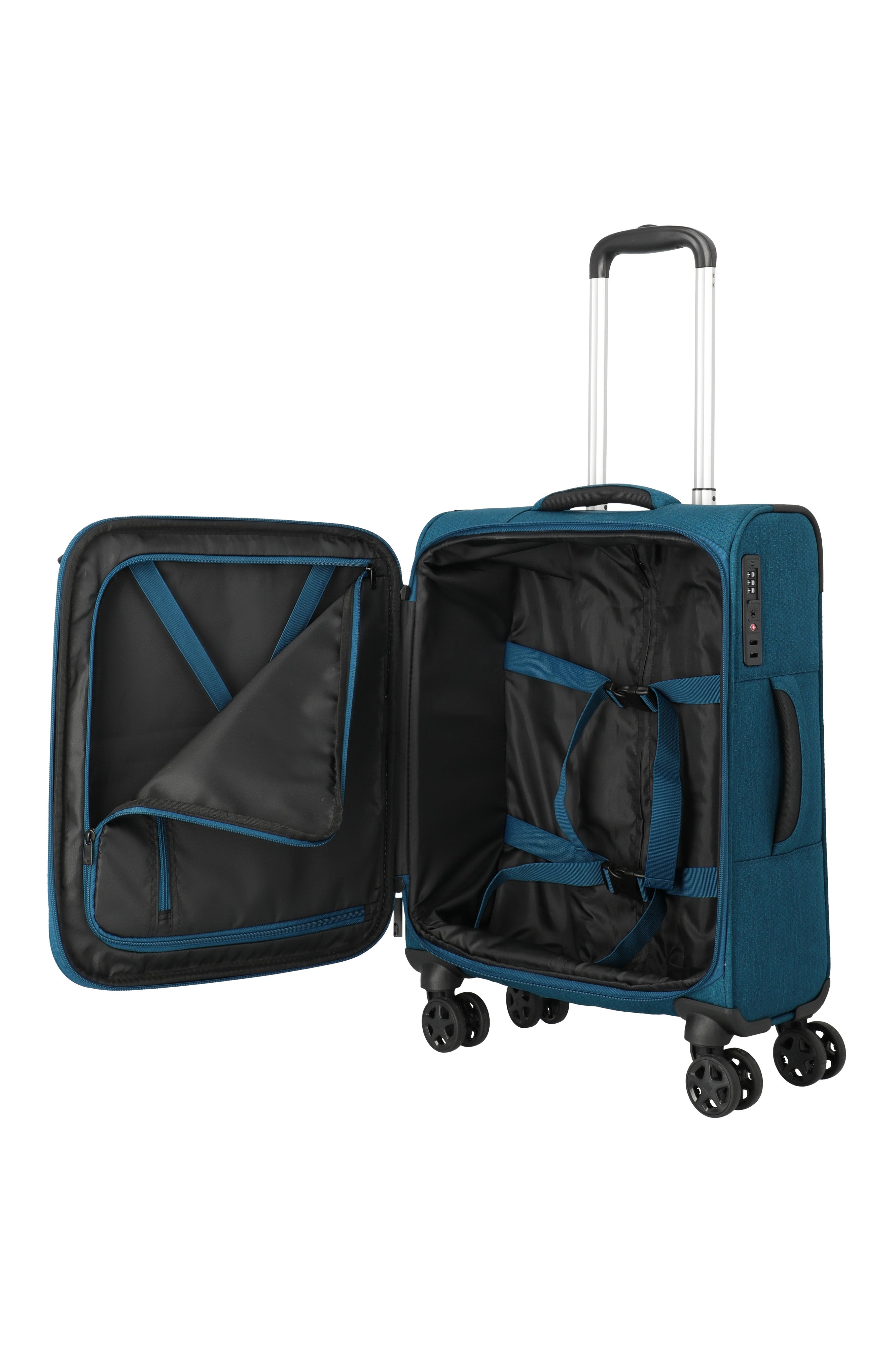 Travelite KICK OFF Trolley S, Petrol