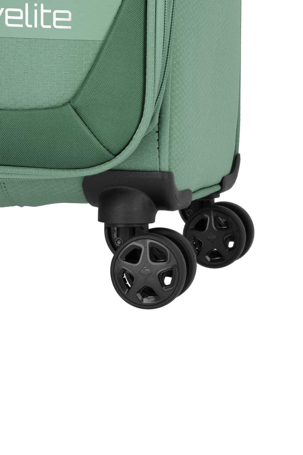 Travelite KICK OFF Trolley S Sage Green Rollen-Detail