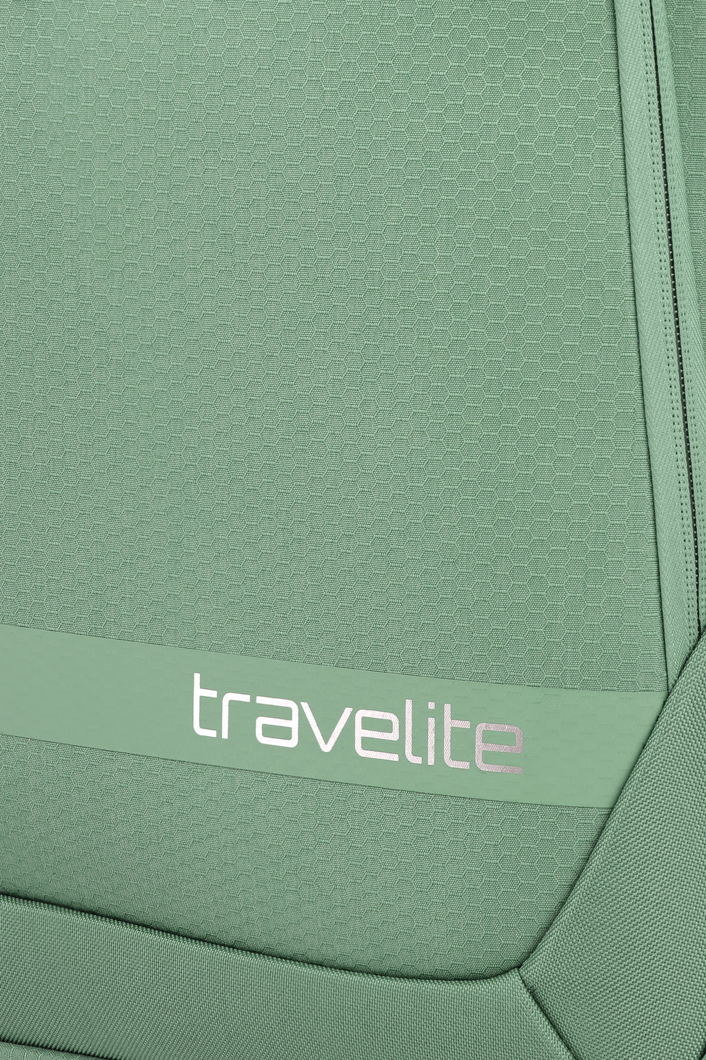 Travelite KICK OFF Trolley S Sage Green Materialdetail