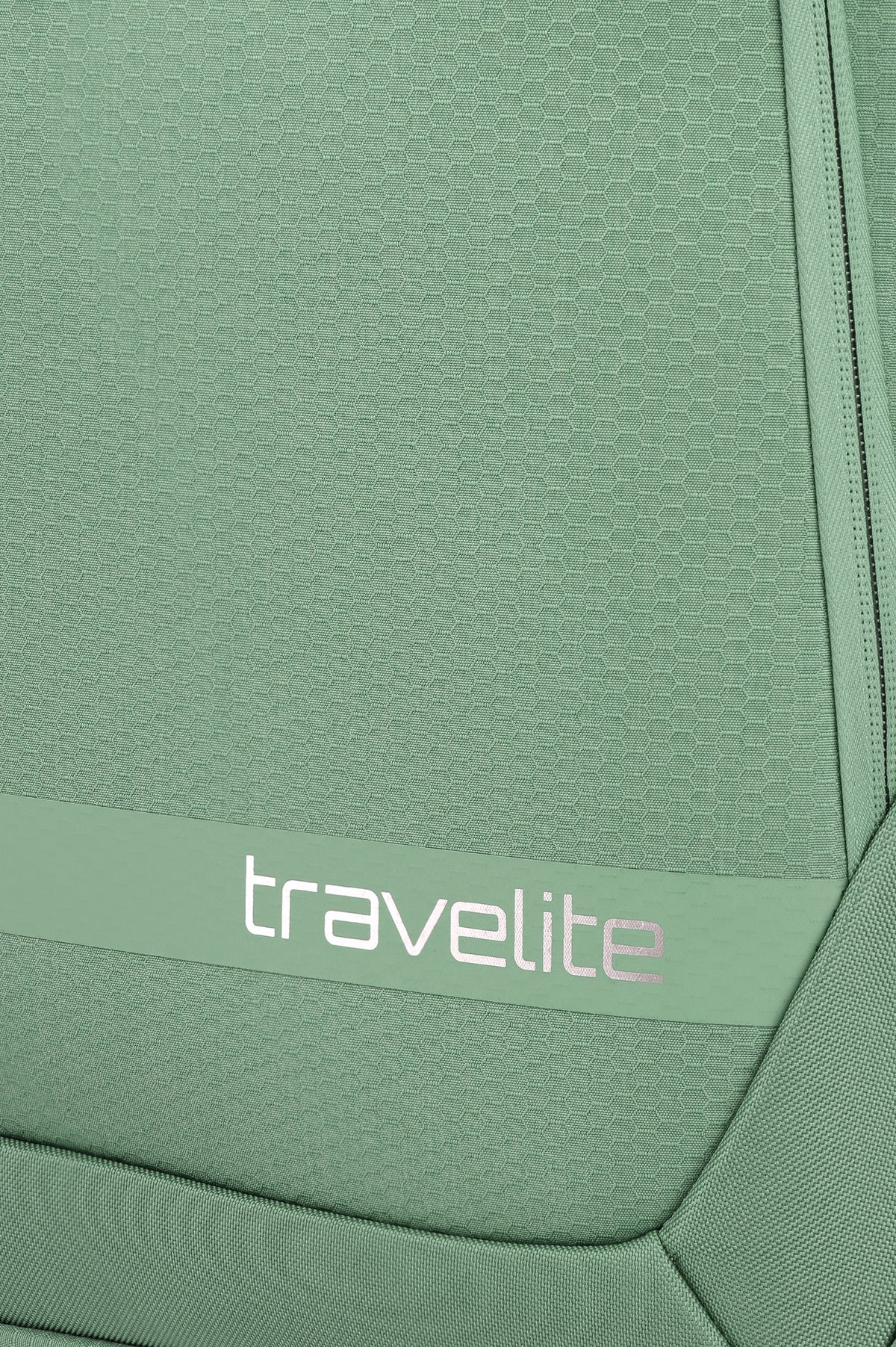 Travelite KICK OFF Trolley S Sage Green Materialdetail