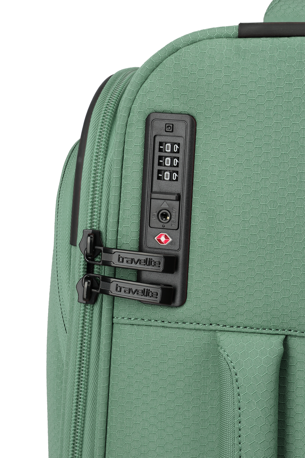 Travelite KICK OFF Trolley S Sage Green TSA-Schloss