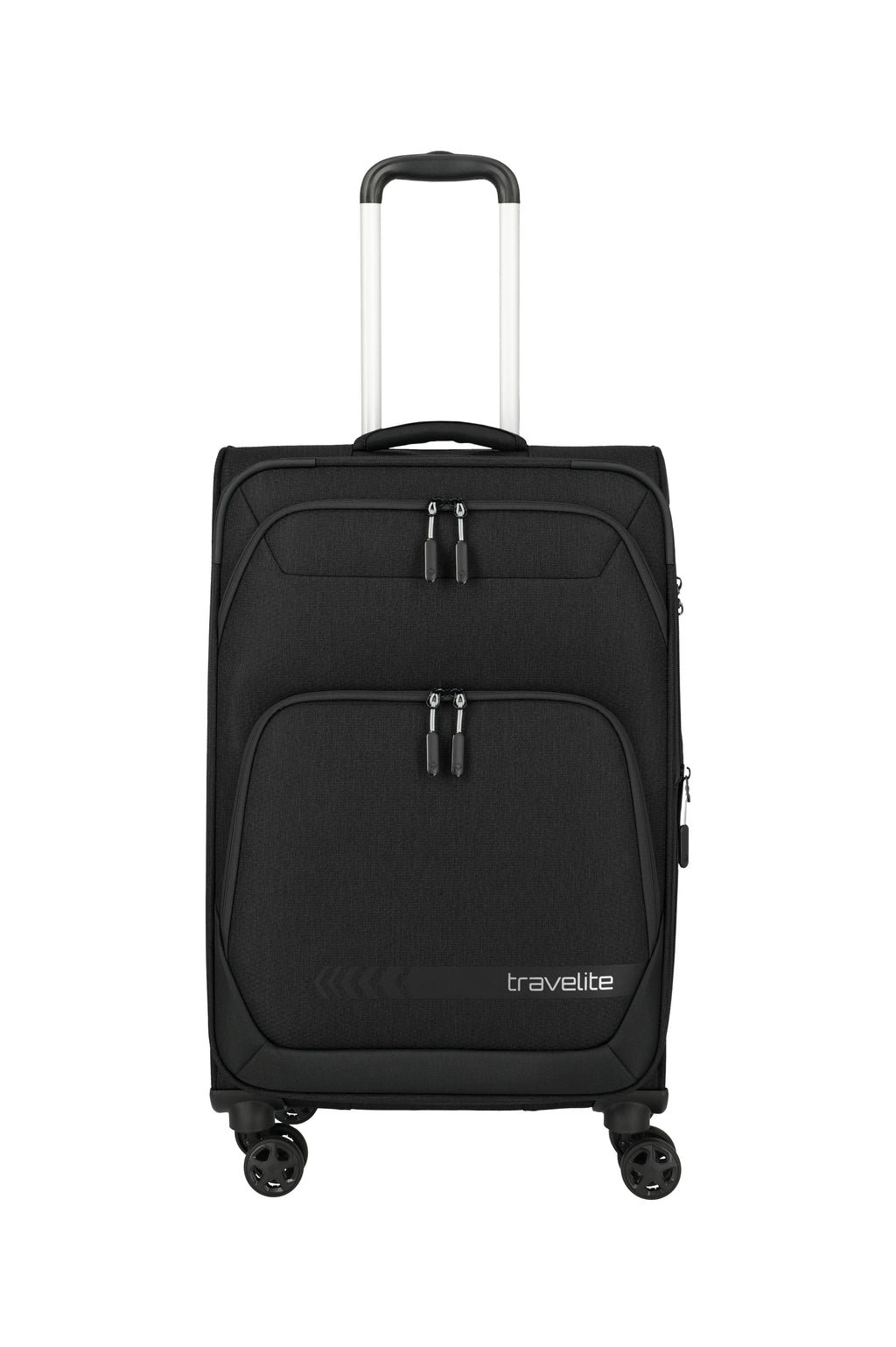 Travelite KICK OFF Trolley M erw., Black