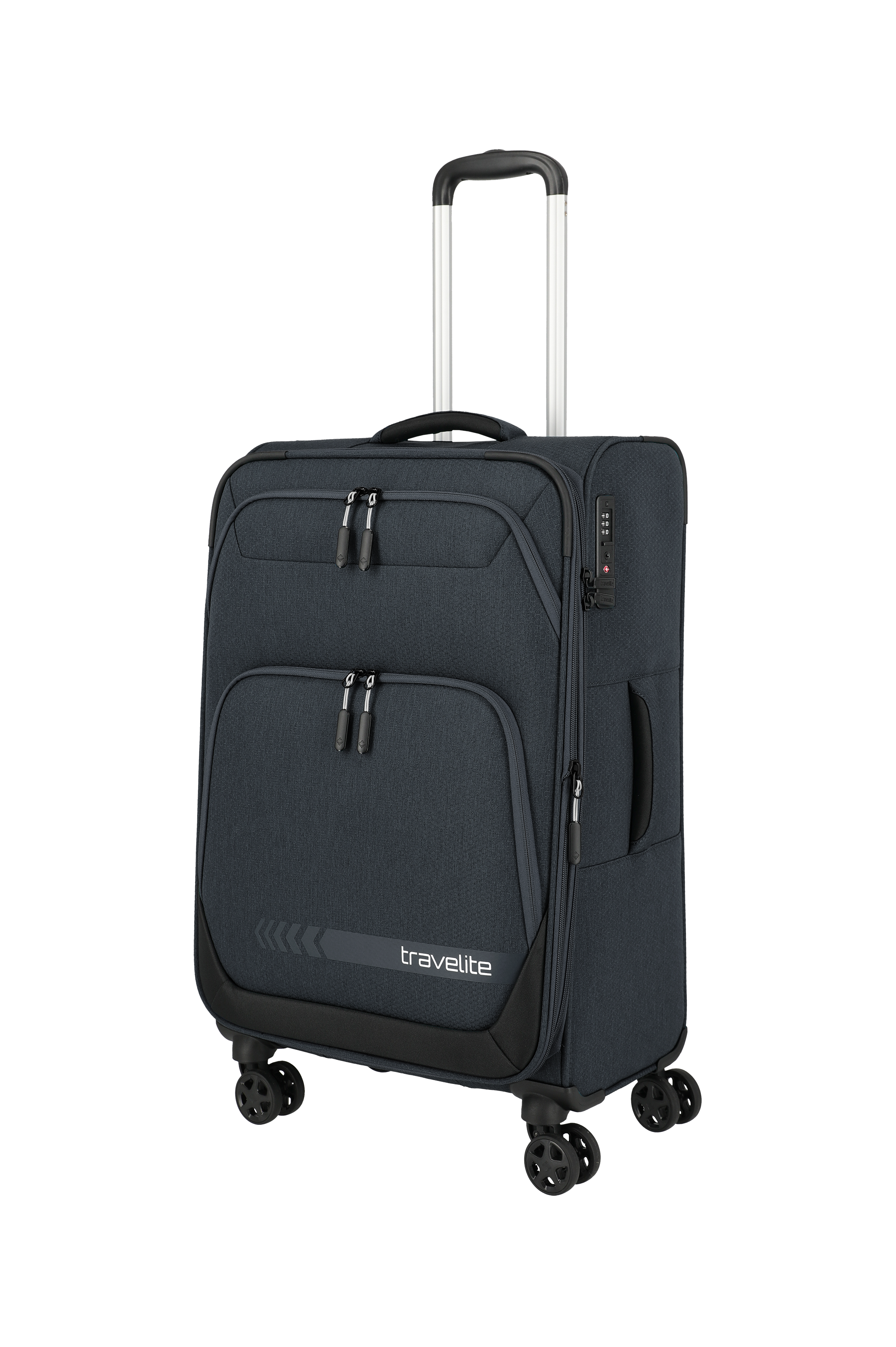 Travelite KICK OFF Trolley M erw. in D'Anthracite, Rückansicht
