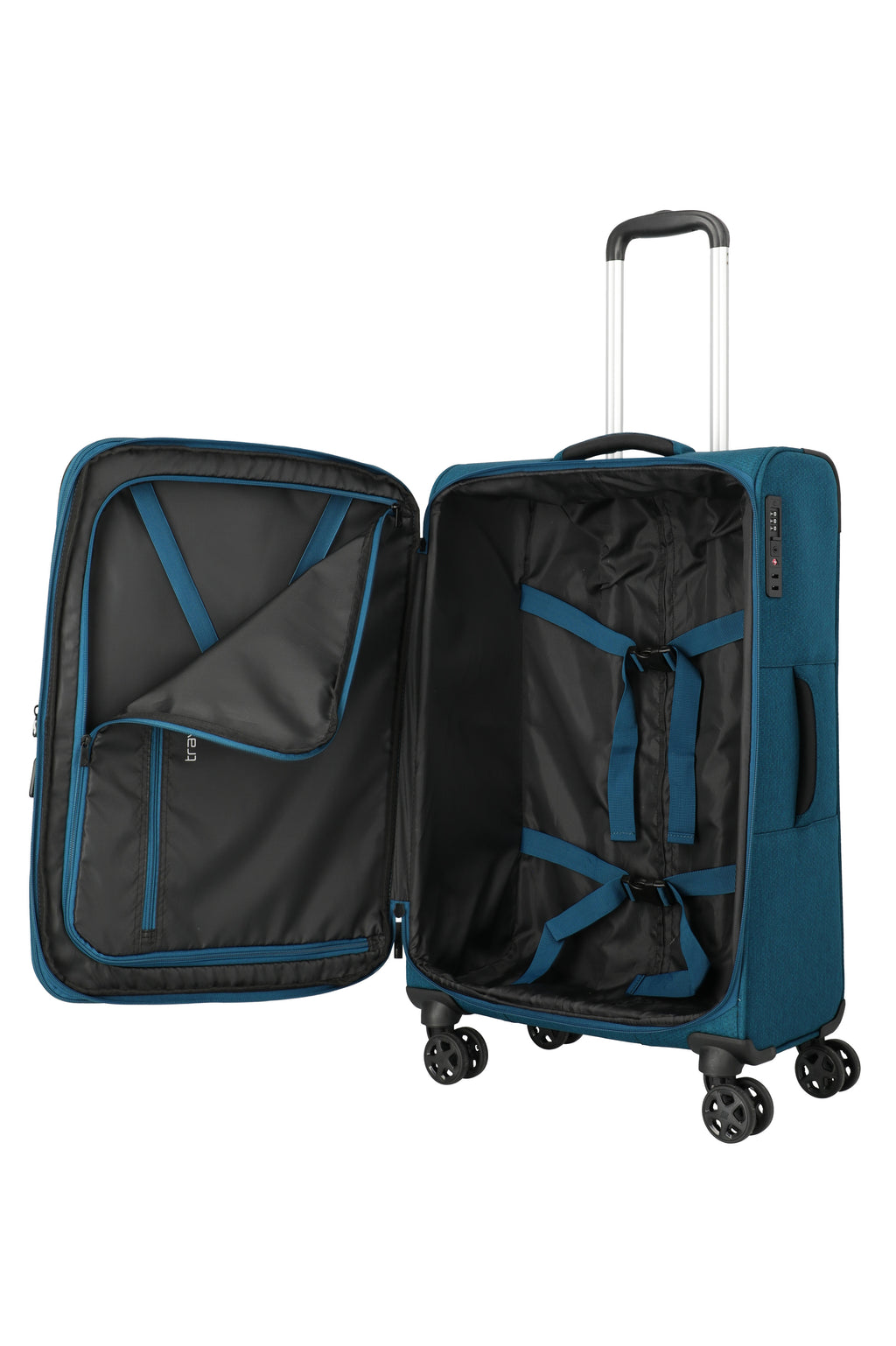 Travelite KICK OFF Trolley M erw., Petrol