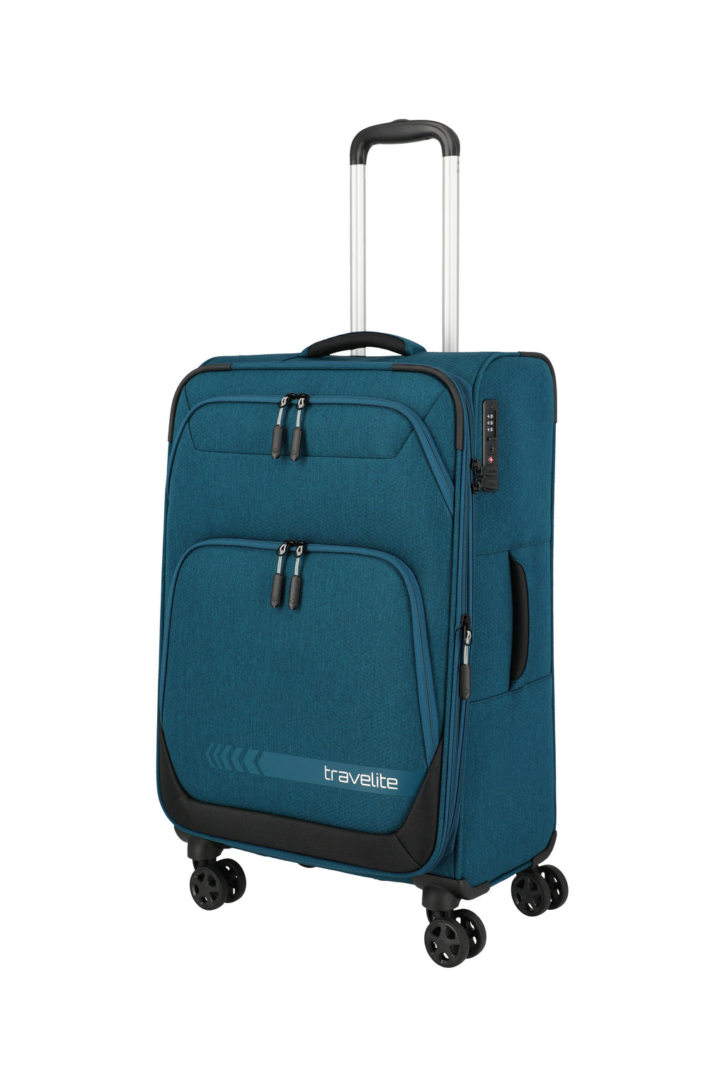 Travelite KICK OFF Trolley M erw., Petrol