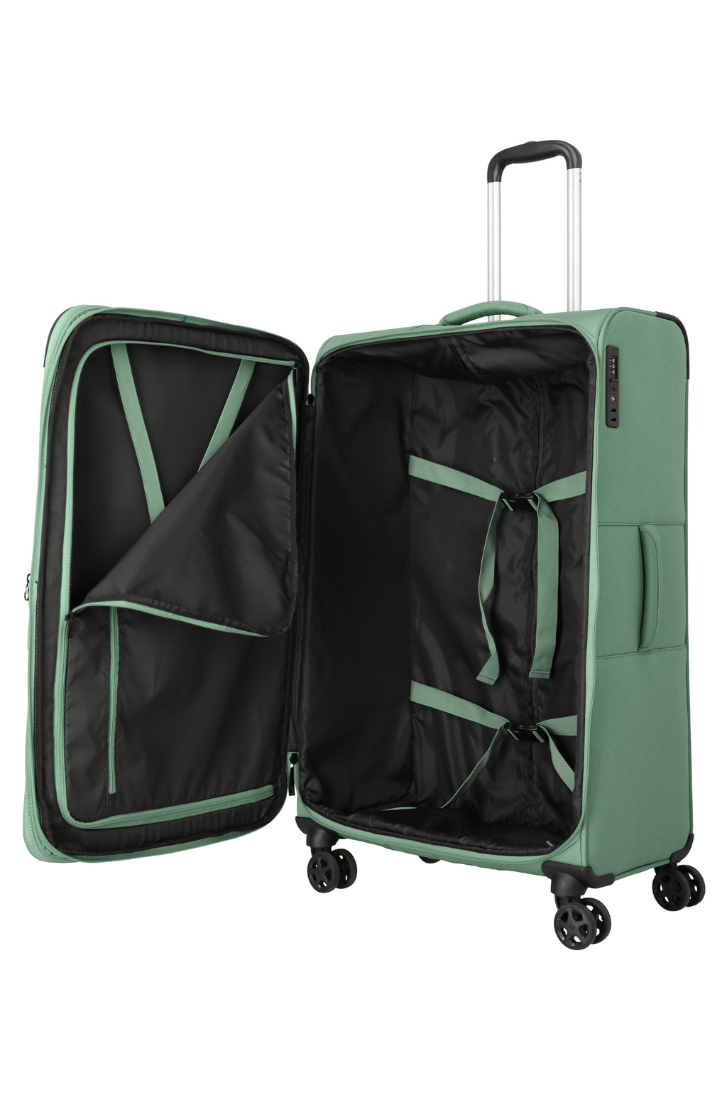 Travelite KICK OFF Trolley L erw., Sage Green