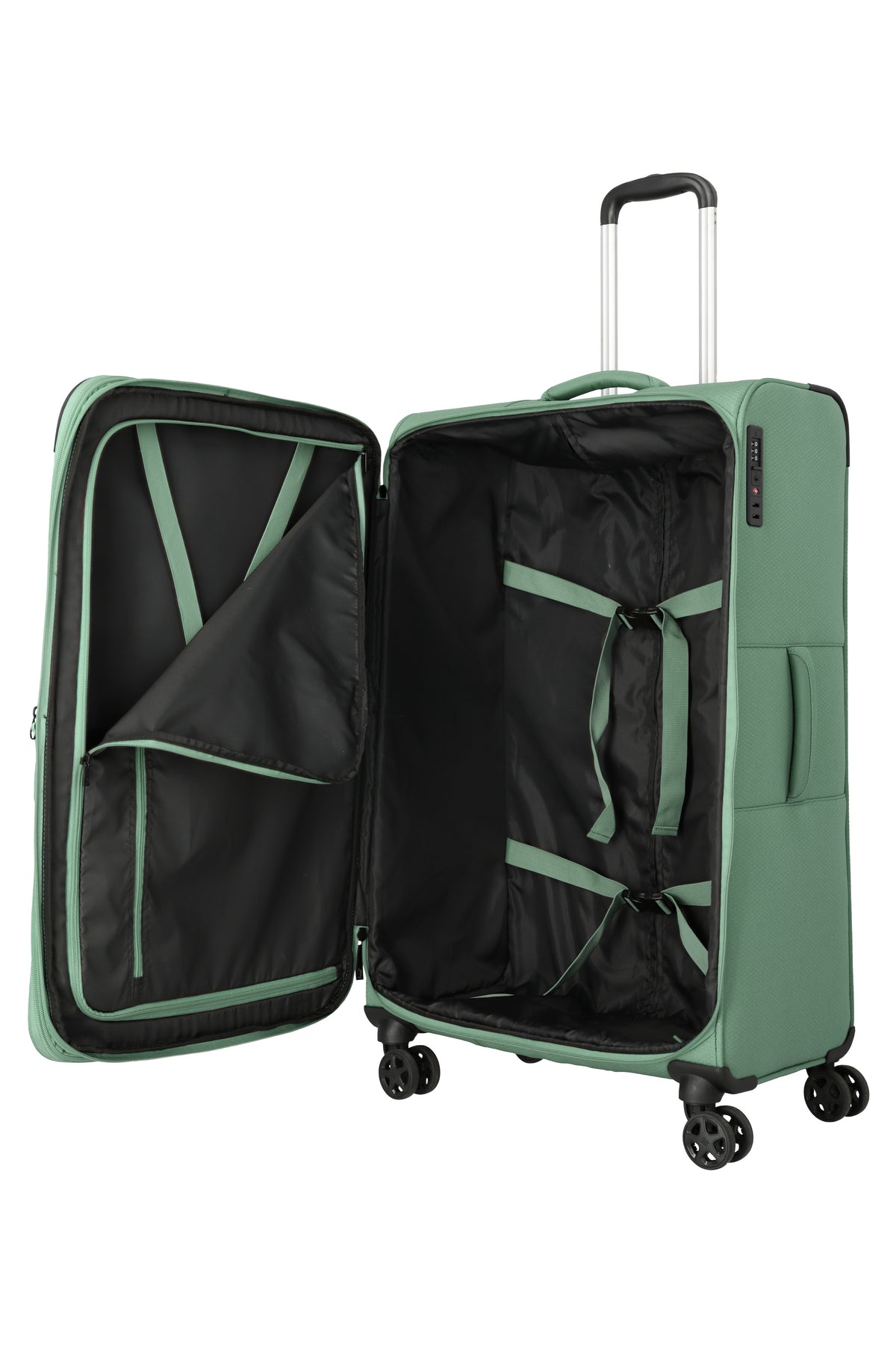 Travelite KICK OFF Trolley L erw., Sage Green
