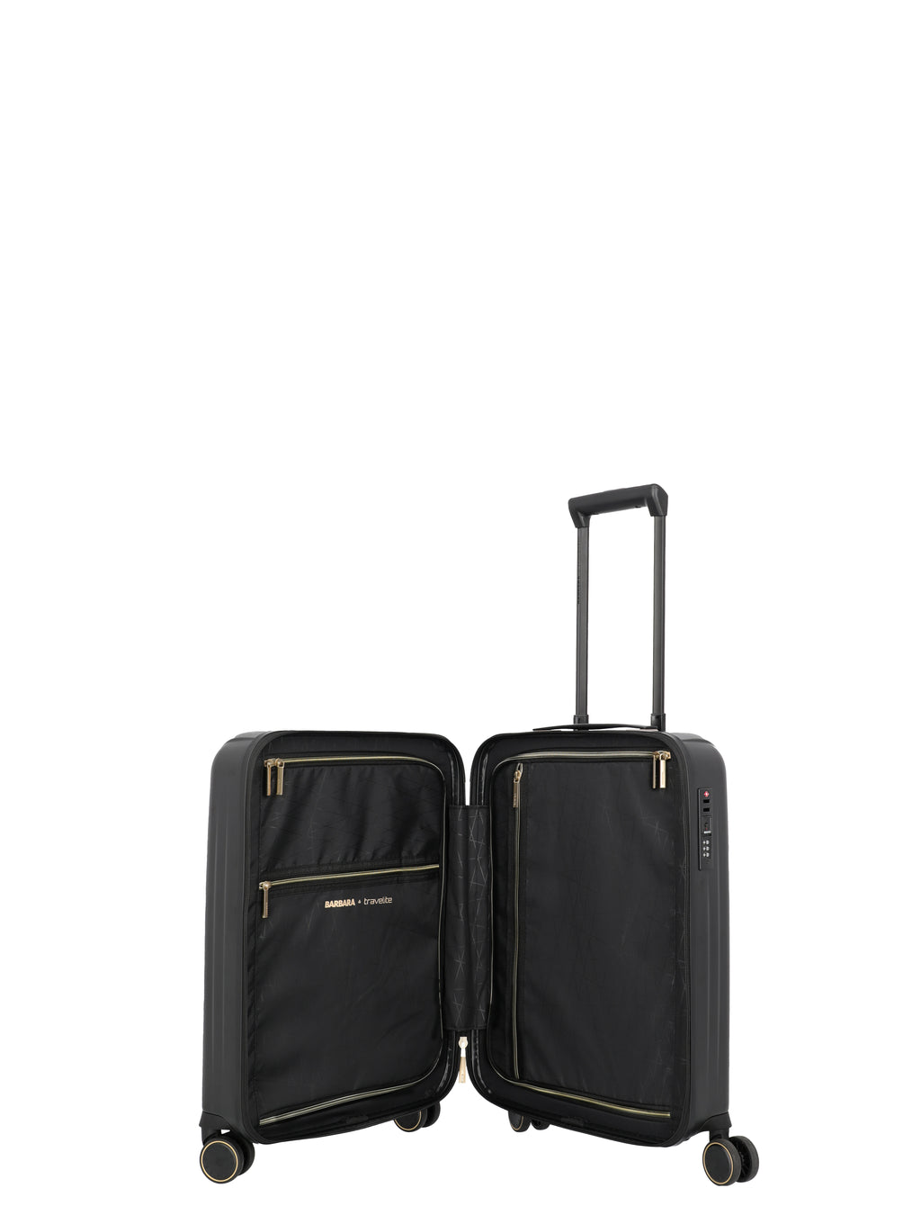 Travelite BARBARA NOVELTY 4w Trolley S, BLACK