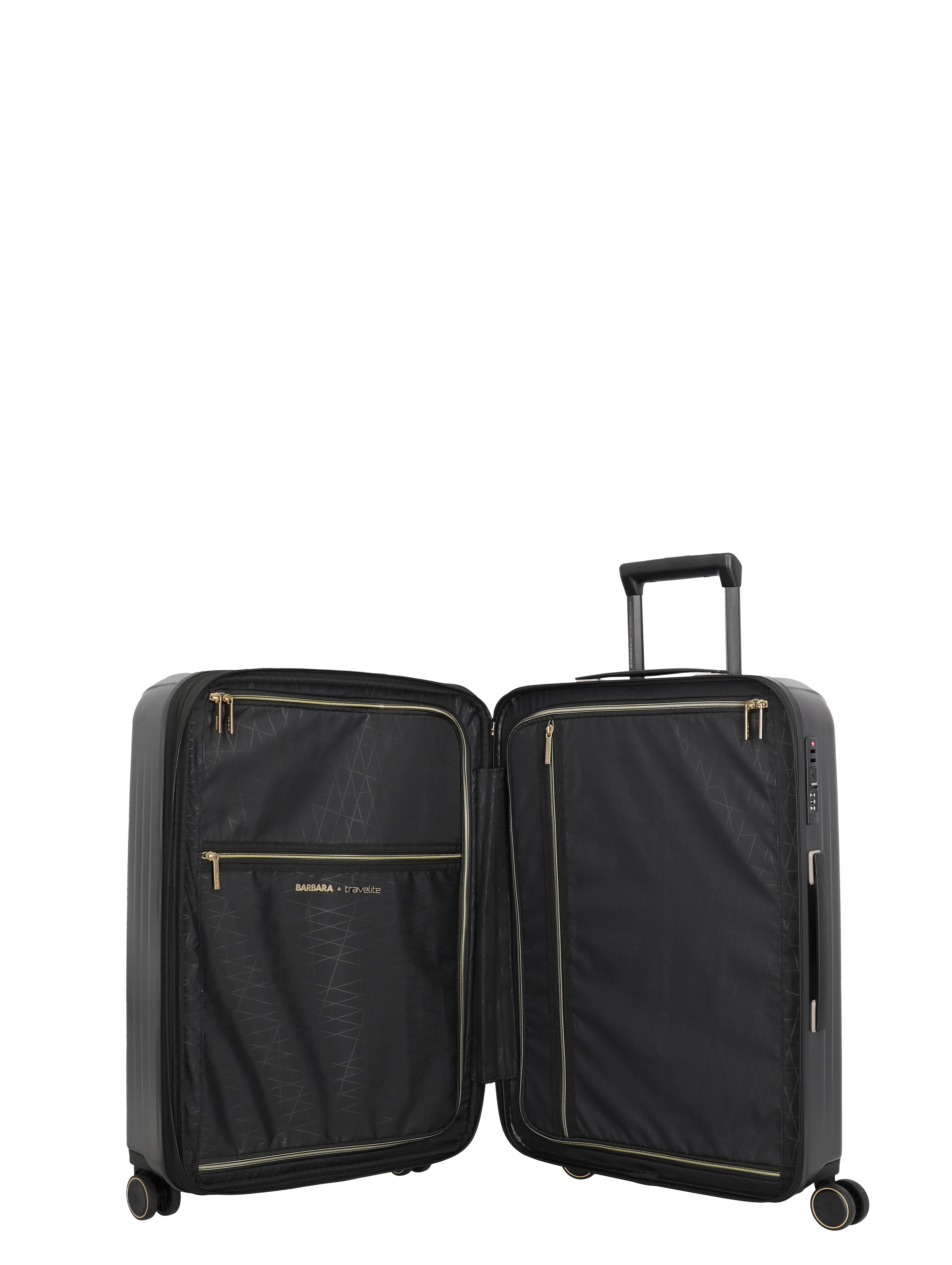 Travelite BARBARA NOVELTY 4w Trolley M erw., BLACK