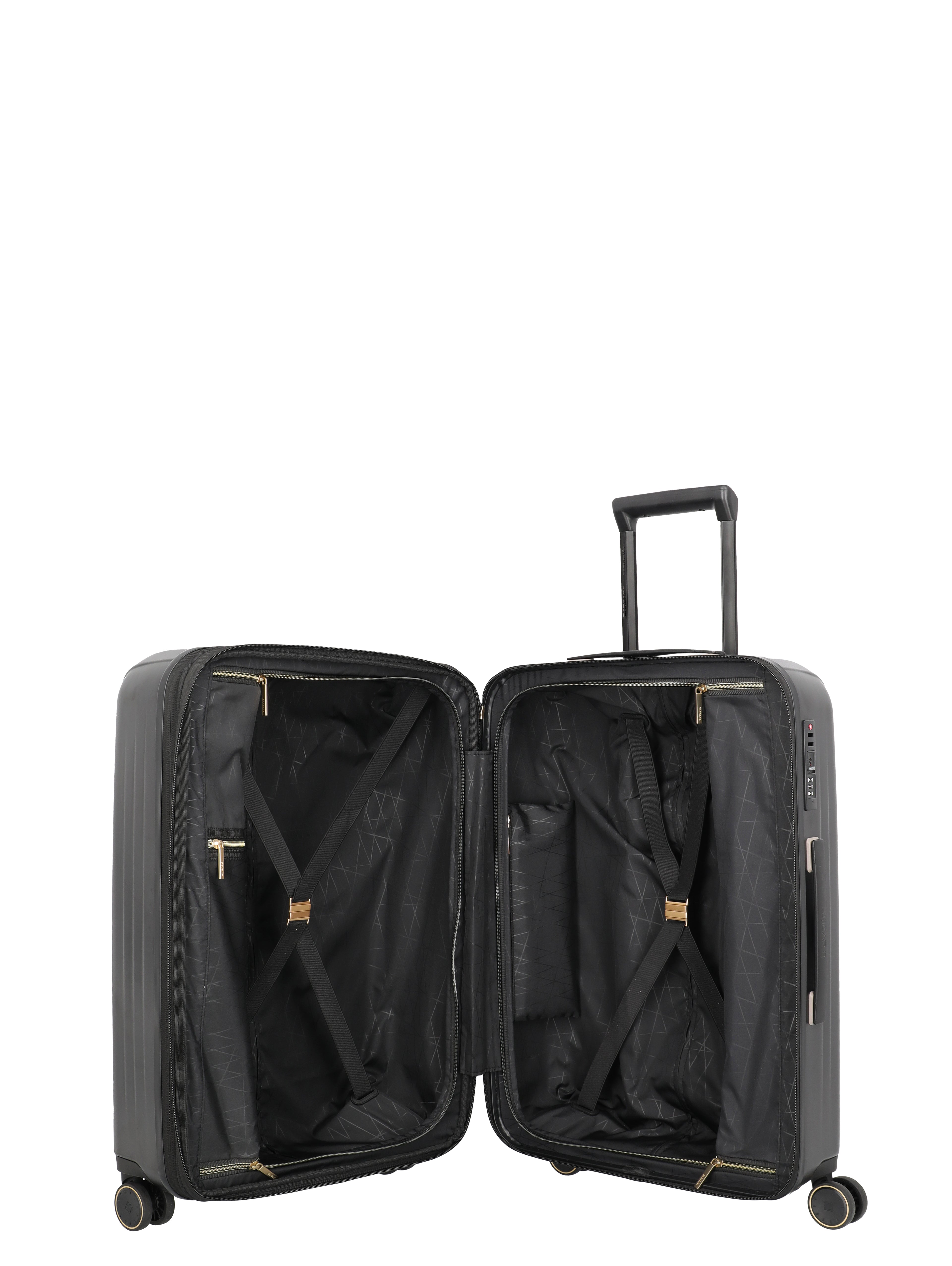 Travelite BARBARA NOVELTY 4w Trolley M erw., BLACK