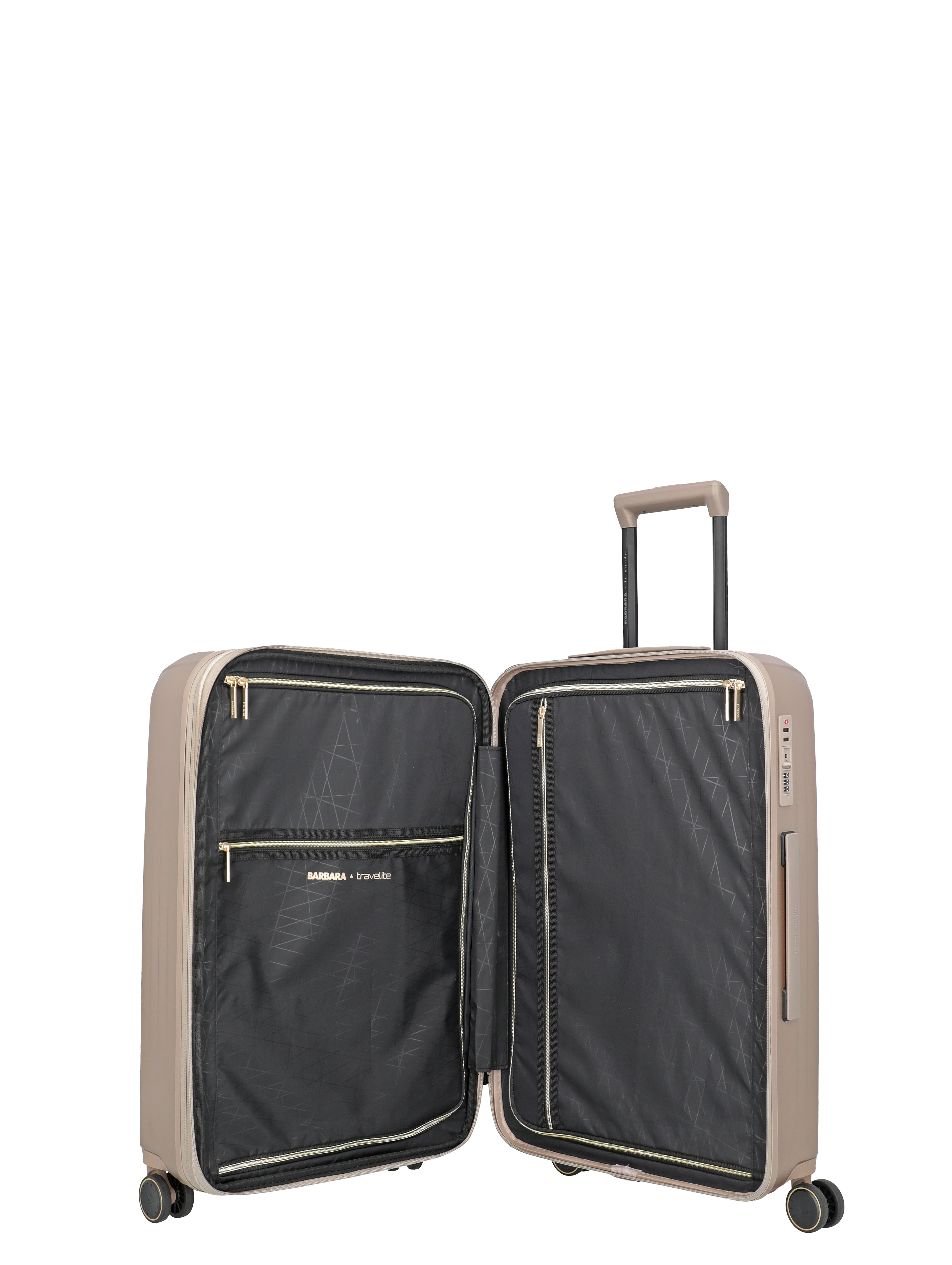 Travelite BARBARA NOVELTY 4w Trolley M erw., Satin Nude
