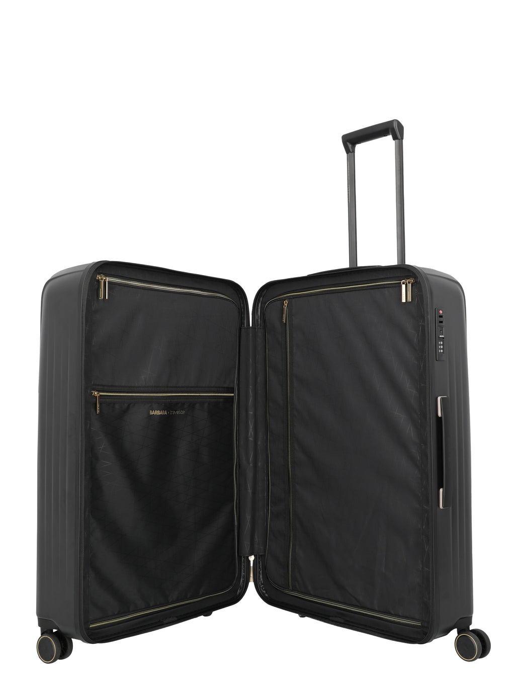 Travelite BARBARA NOVELTY 4w Trolley L, BLACK