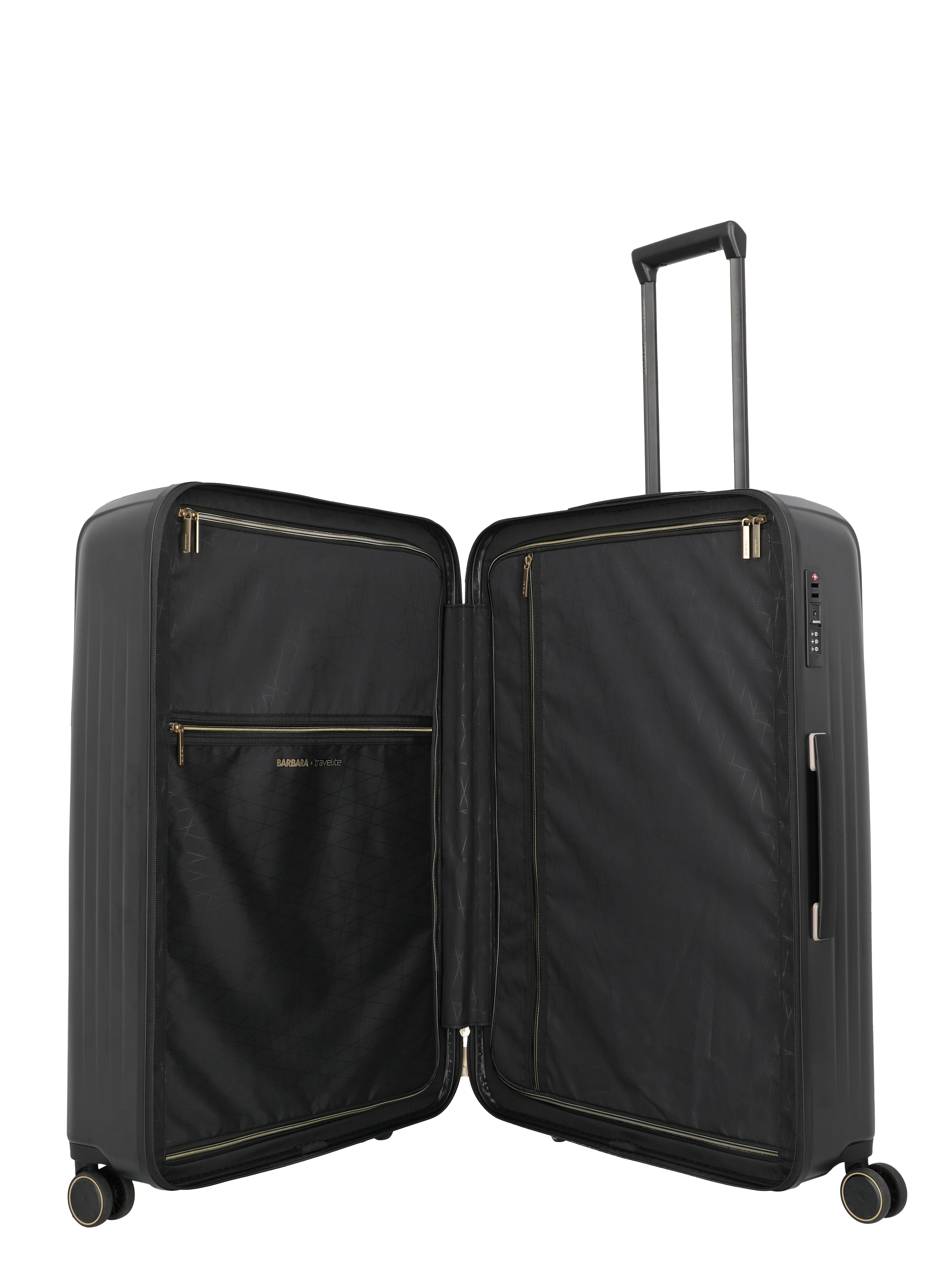 Travelite BARBARA NOVELTY 4w Trolley L, BLACK