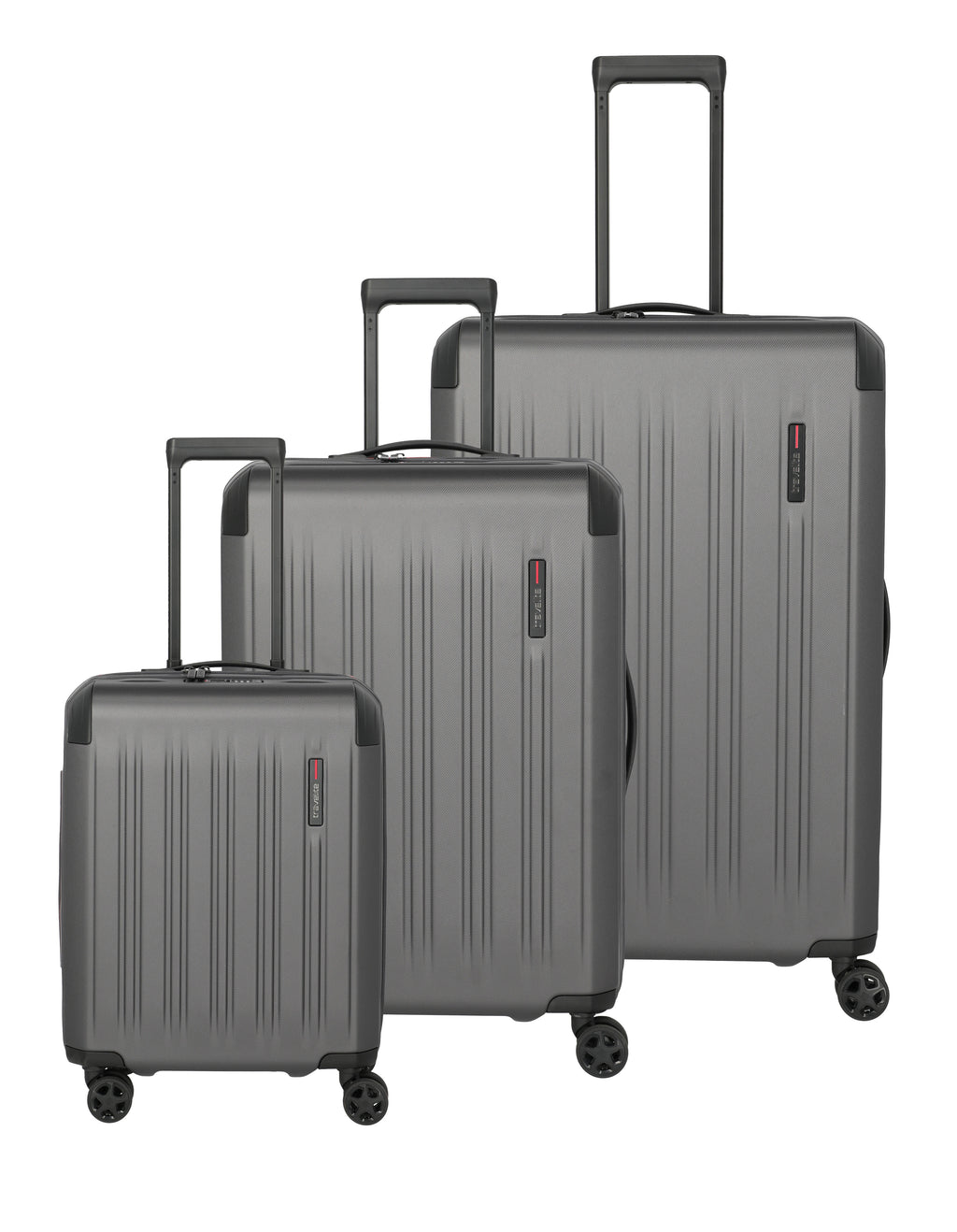 Travelite DYNAMIIC 3-teiliges Koffer-Set L erw. / M erw. / S erw., Anthrazit