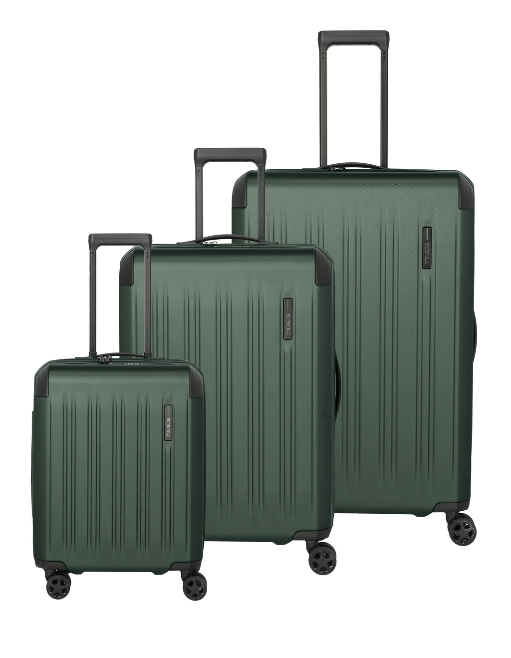 Travelite DYNAMIIC 3-teiliges Koffer-Set L erw. / M erw. / S erw., Grün