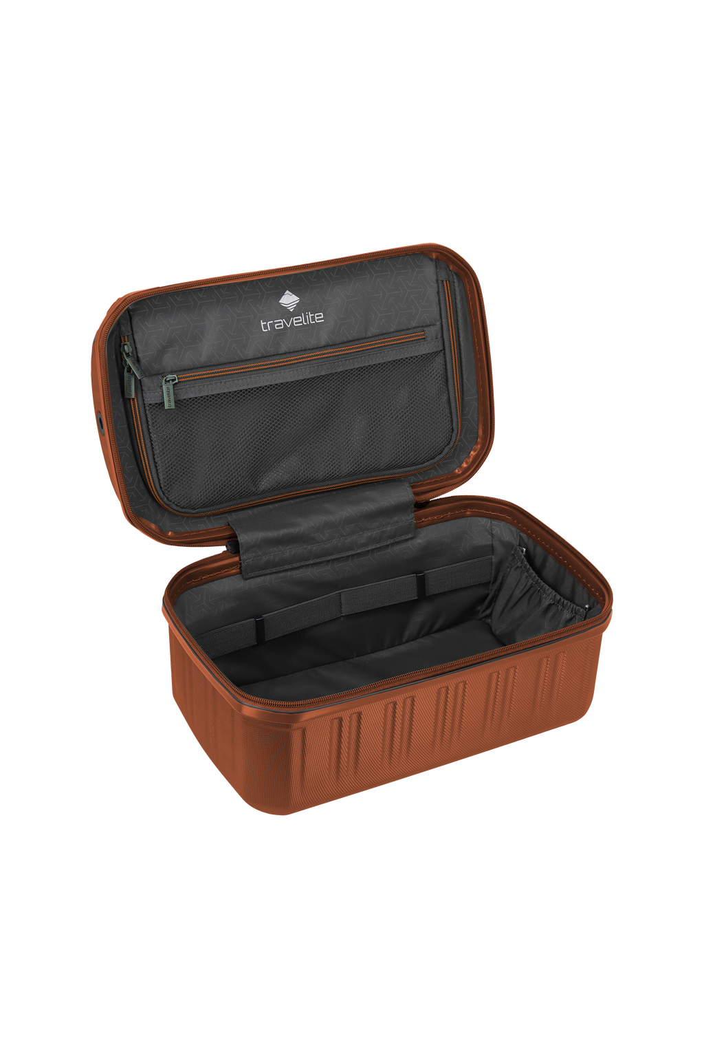 Travelite DYNAMIIC Beautycase in Copper, Innenansicht