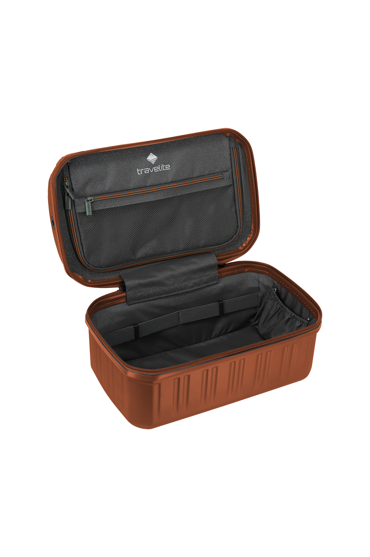 Travelite DYNAMIIC Beautycase in Copper, Innenansicht