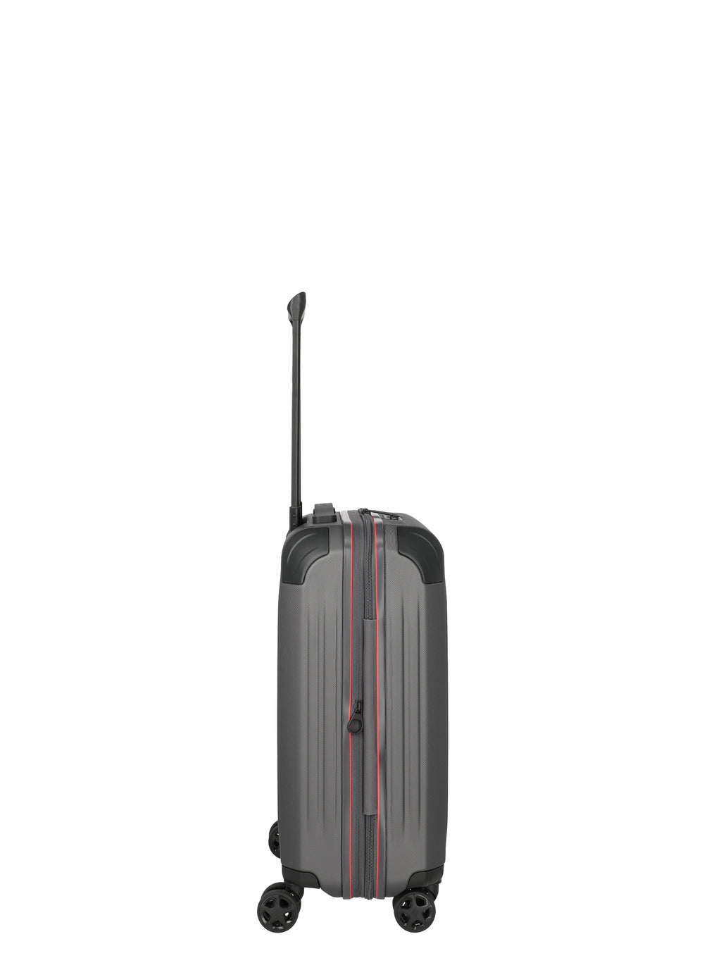 Travelite DYNAMIIC erweiterbarer Hartschalenkoffer Koffer S erw., Anthrazit