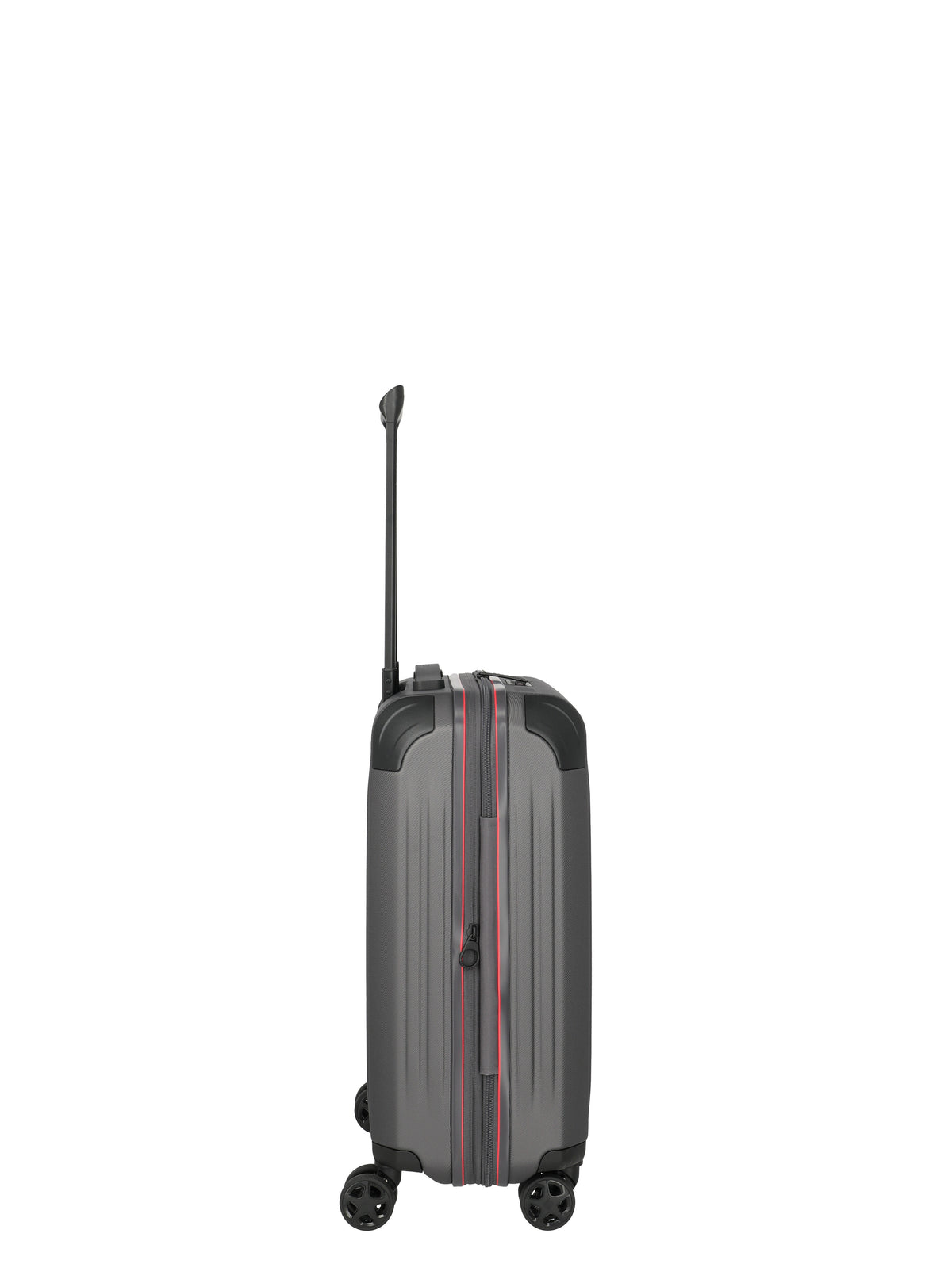 Travelite DYNAMIIC erweiterbarer Hartschalenkoffer Koffer S erw., Anthrazit