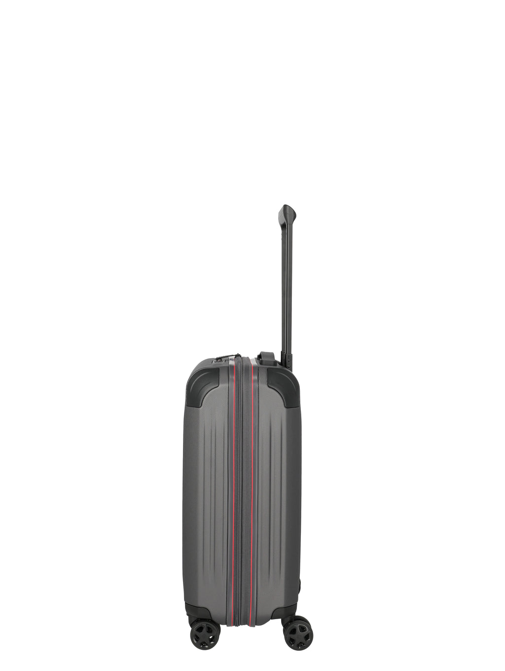 Travelite DYNAMIIC erweiterbarer Hartschalenkoffer Koffer S erw., Anthrazit