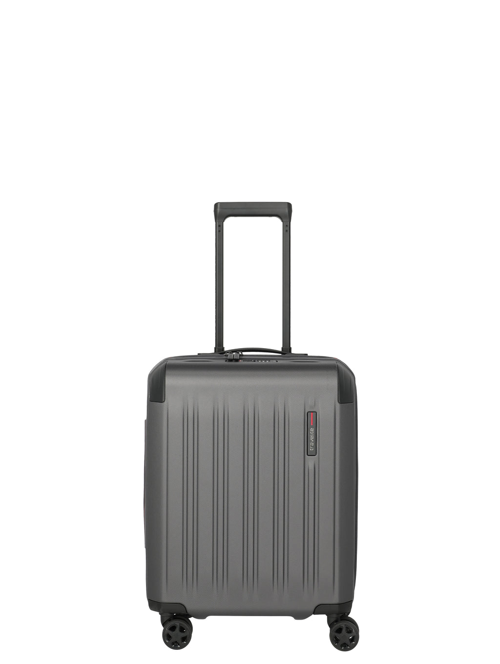 Travelite DYNAMIIC erweiterbarer Hartschalenkoffer Koffer S erw., Anthrazit