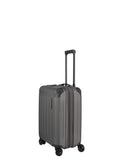 Travelite DYNAMIIC erweiterbarer Hartschalenkoffer Koffer S erw., Anthrazit