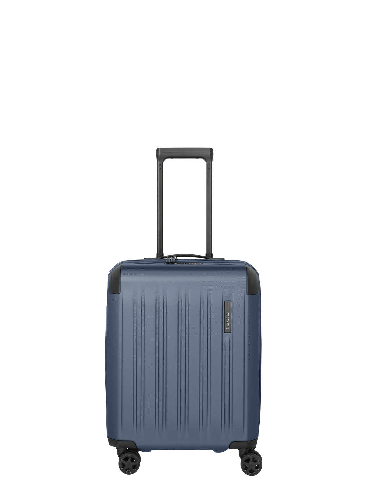 Travelite DYNAMIIC erweiterbarer Hartschalenkoffer Koffer S erw., Denimblue