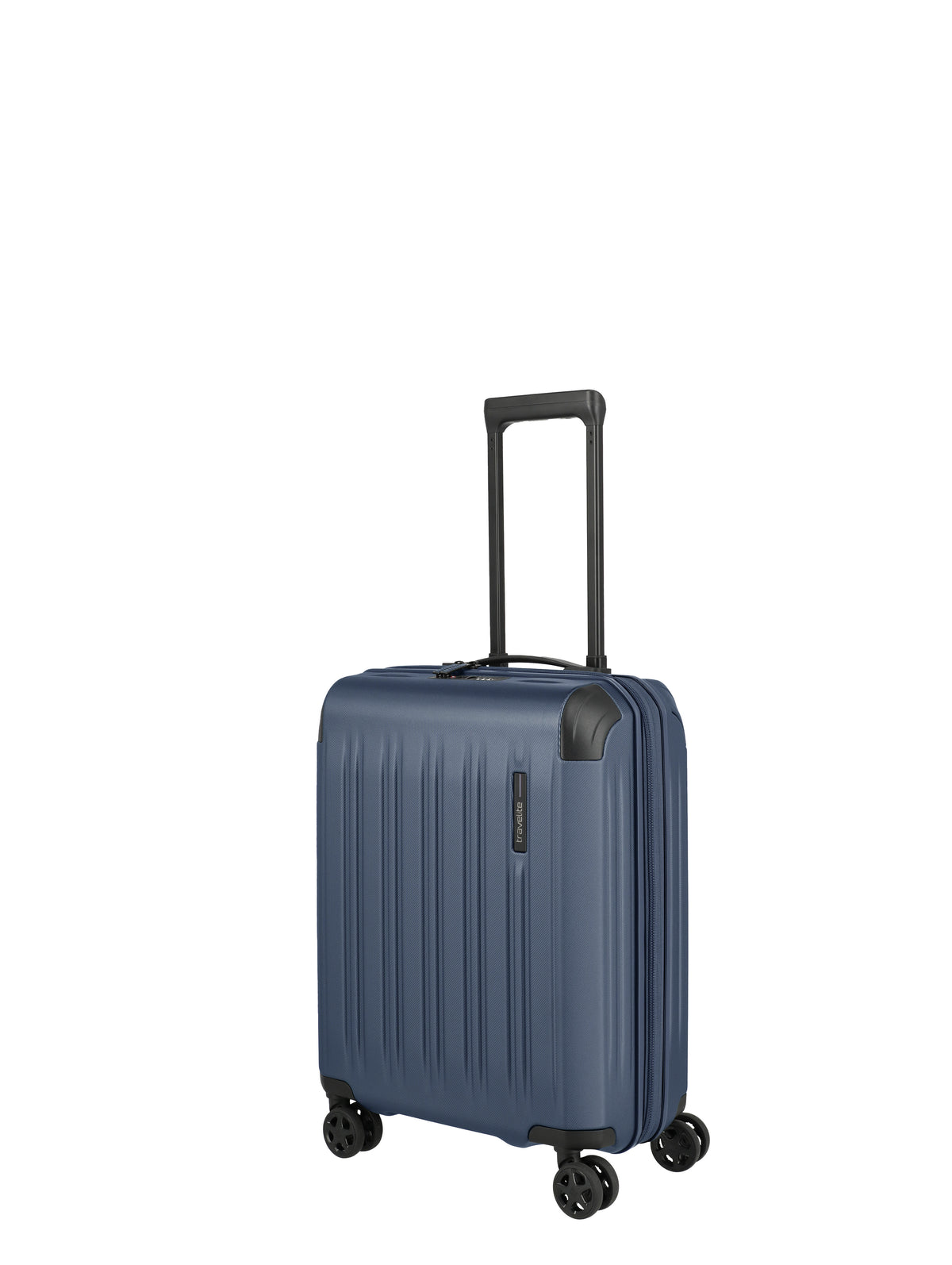 Travelite DYNAMIIC erweiterbarer Hartschalenkoffer Koffer S erw., Denimblue