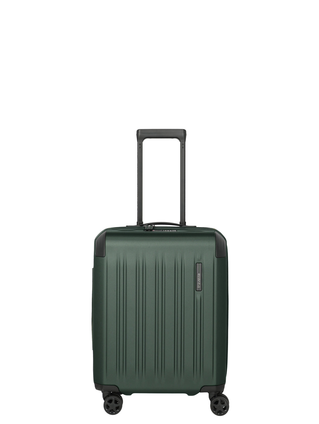 Travelite DYNAMIIC erweiterbarer Hartschalenkoffer Koffer S erw., Grün