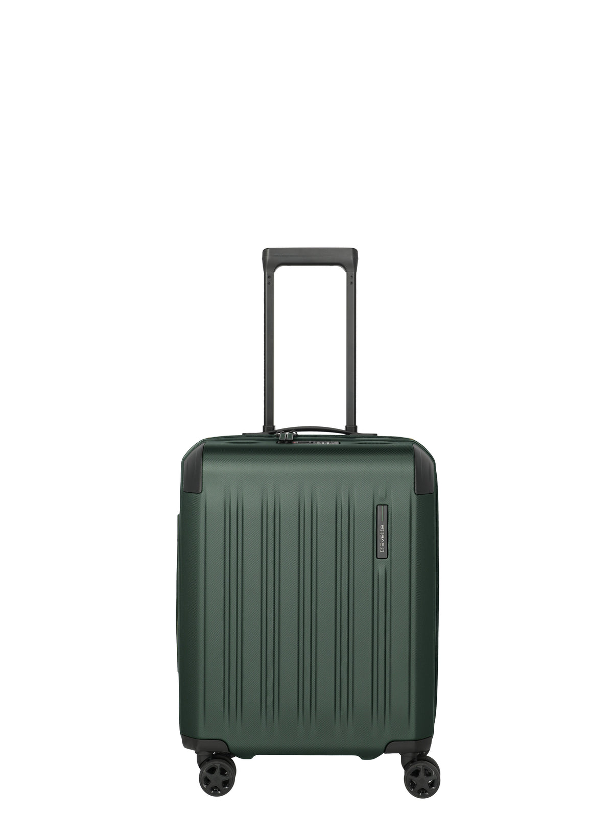 Travelite DYNAMIIC erweiterbarer Hartschalenkoffer Koffer S erw., Grün