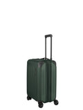 Travelite DYNAMIIC erweiterbarer Hartschalenkoffer Koffer S erw., Grün