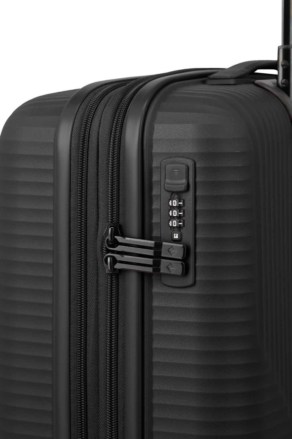 Travelite AIR STRIPE Trolley S erweiterbar Koffer in Schwarz – Ansicht 12
