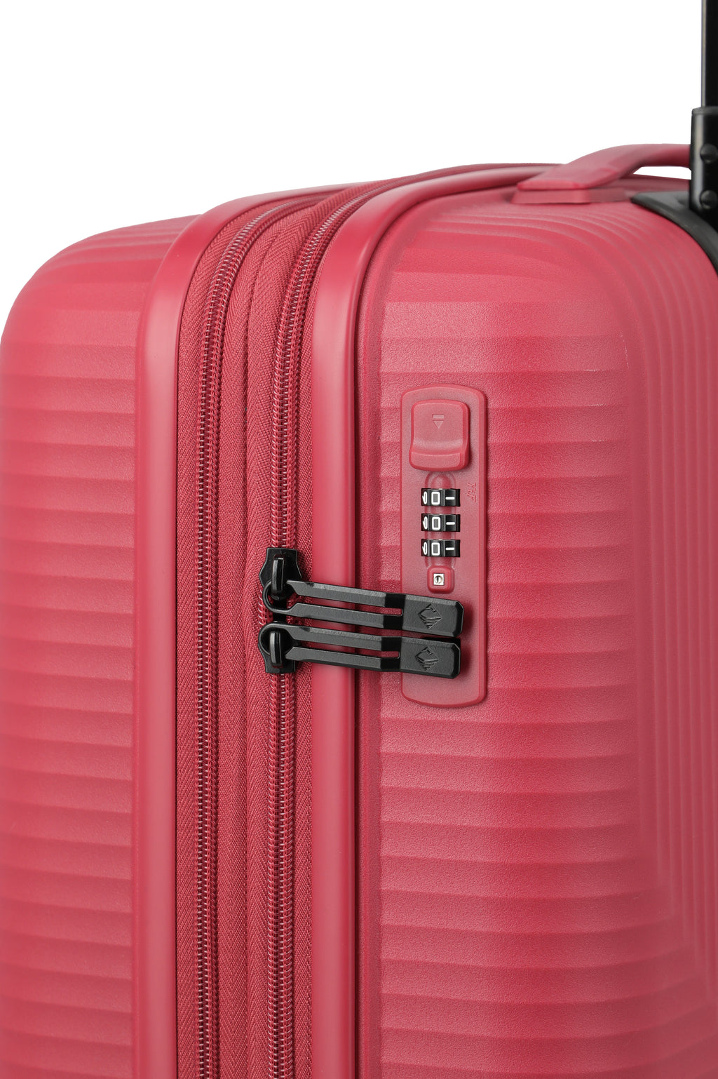 Travelite AIR STRIPE Trolley S erweiterbar Koffer in Rot – Ansicht 12