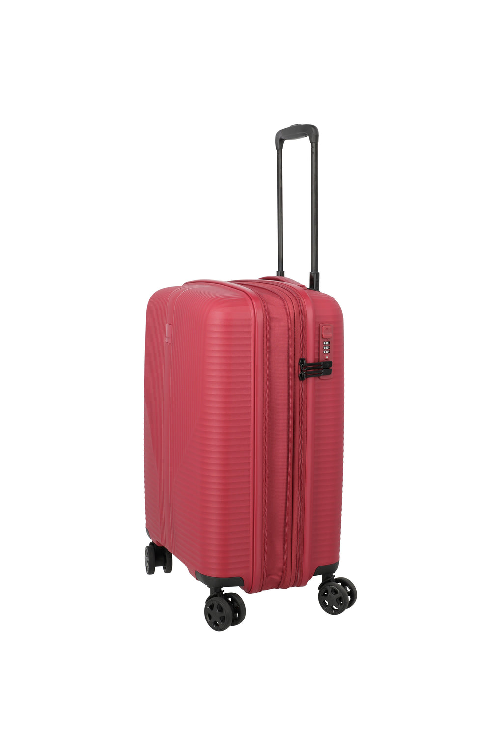 Travelite AIR STRIPE Trolley S erweiterbar Koffer in Rot – Ansicht 4