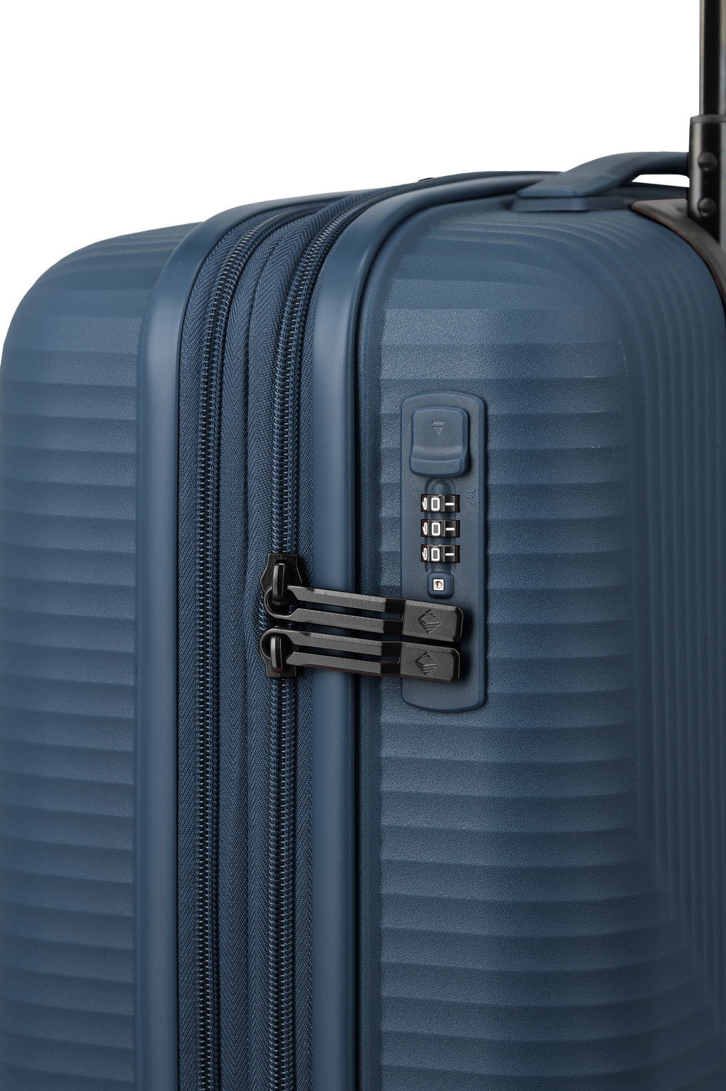 Travelite AIR STRIPE Trolley S erweiterbar Koffer in Blau – Ansicht 12