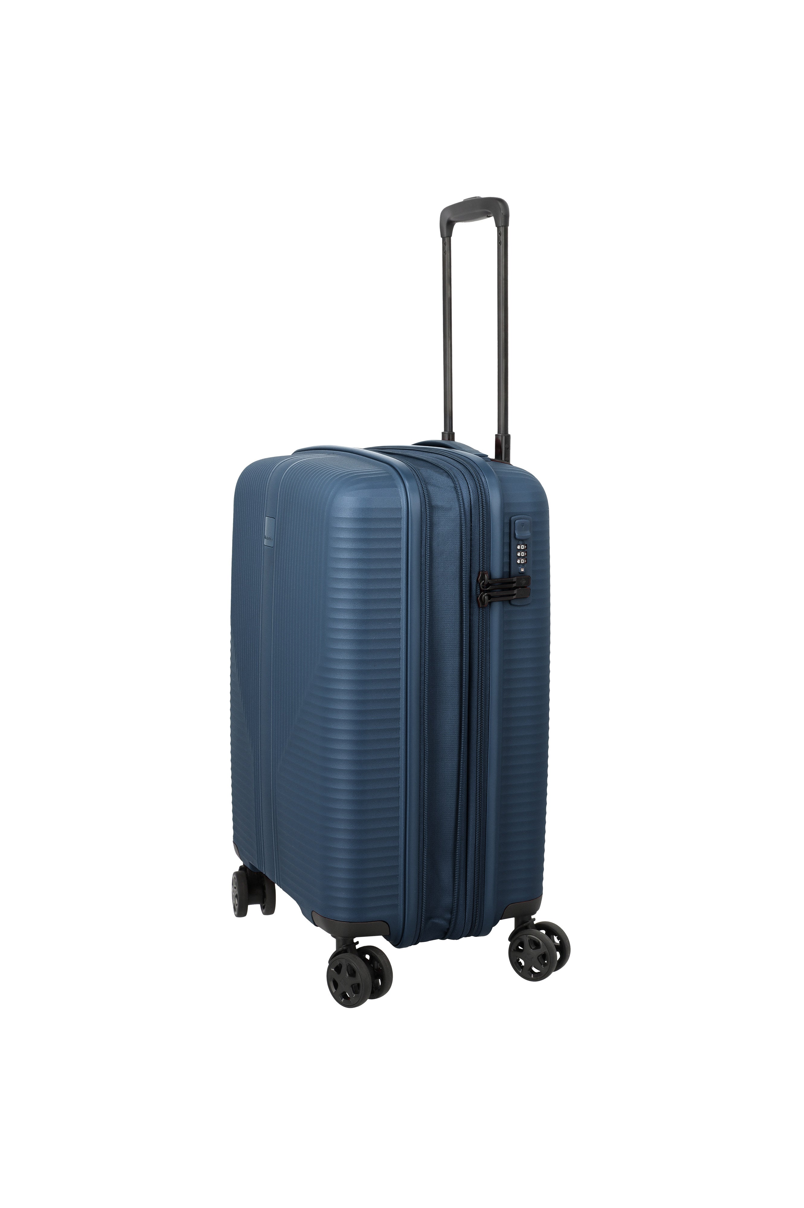 Travelite AIR STRIPE Trolley S erweiterbar Koffer in Blau – Ansicht 4