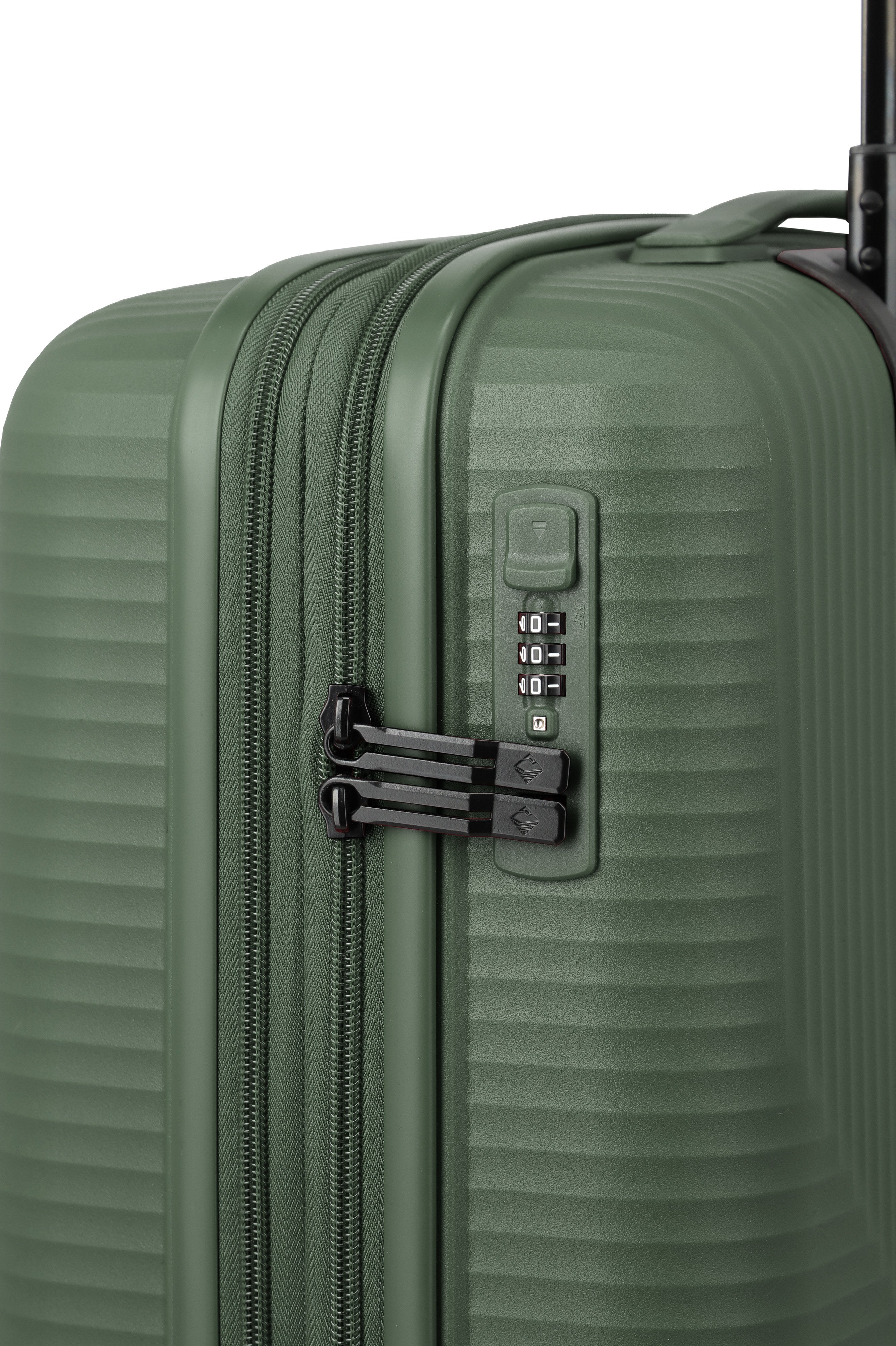 Travelite AIR STRIPE Trolley S erweiterbar Koffer in Grün – Ansicht 12
