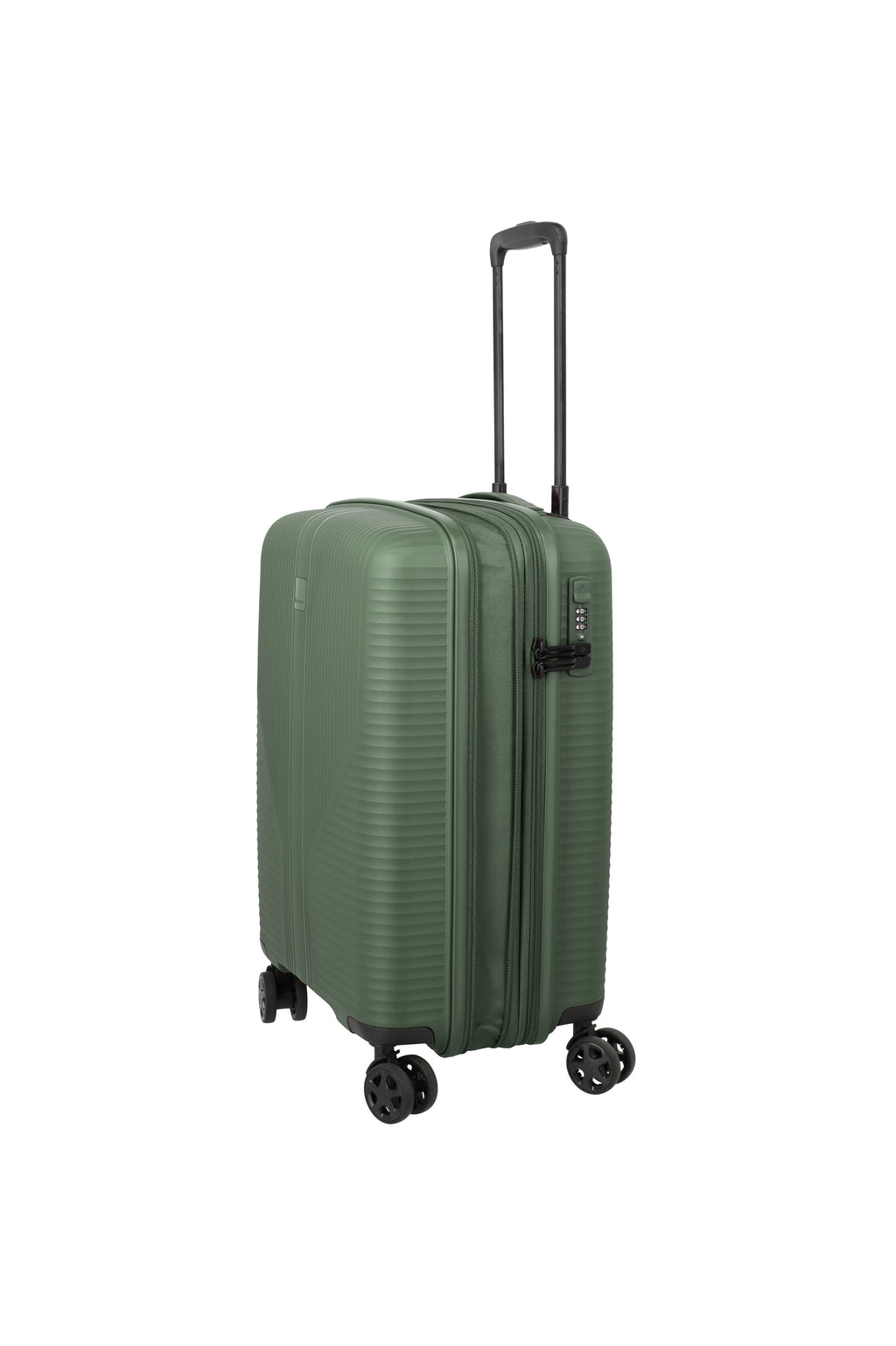 Travelite AIR STRIPE Trolley S erweiterbar Koffer in Grün – Ansicht 4