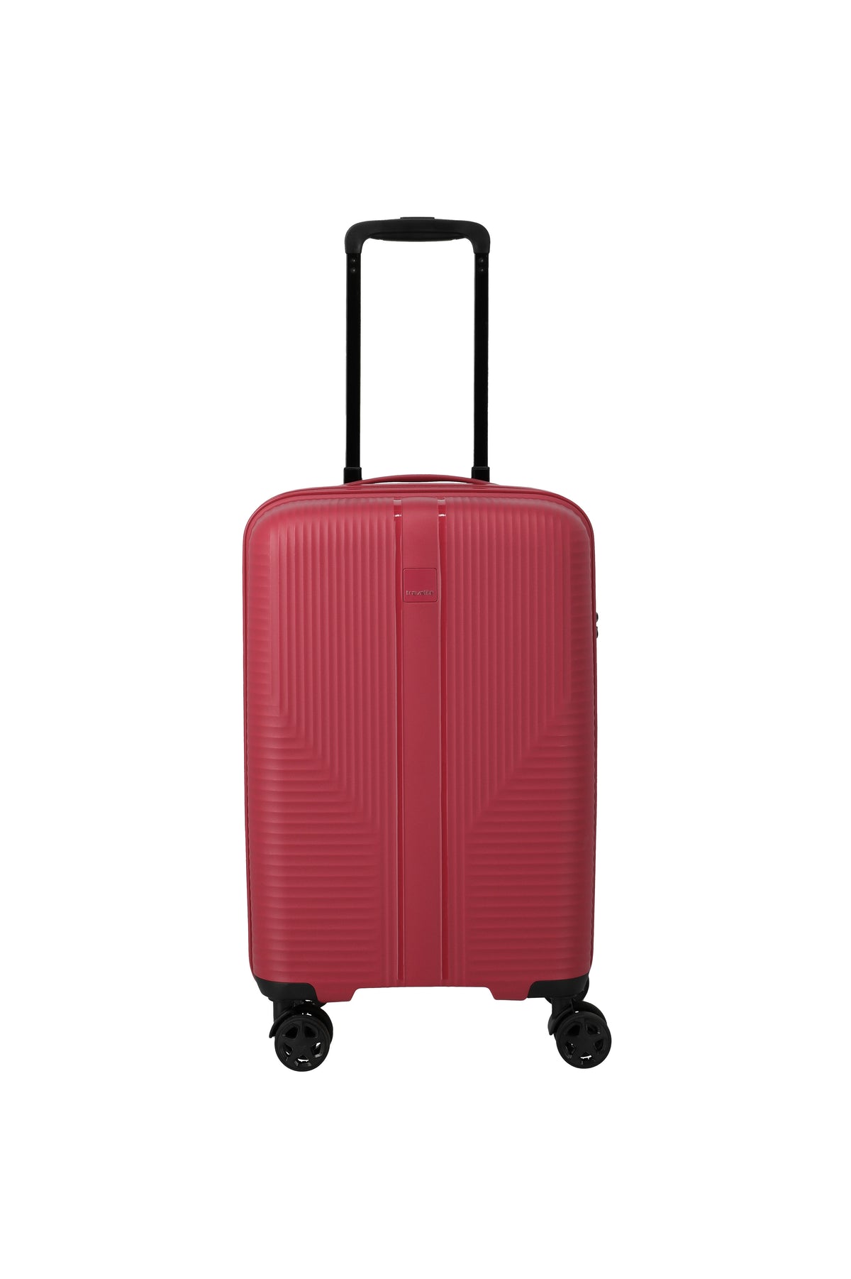 Travelite AIR STRIPE Trolley S Slim Koffer in Rot – Ansicht 4