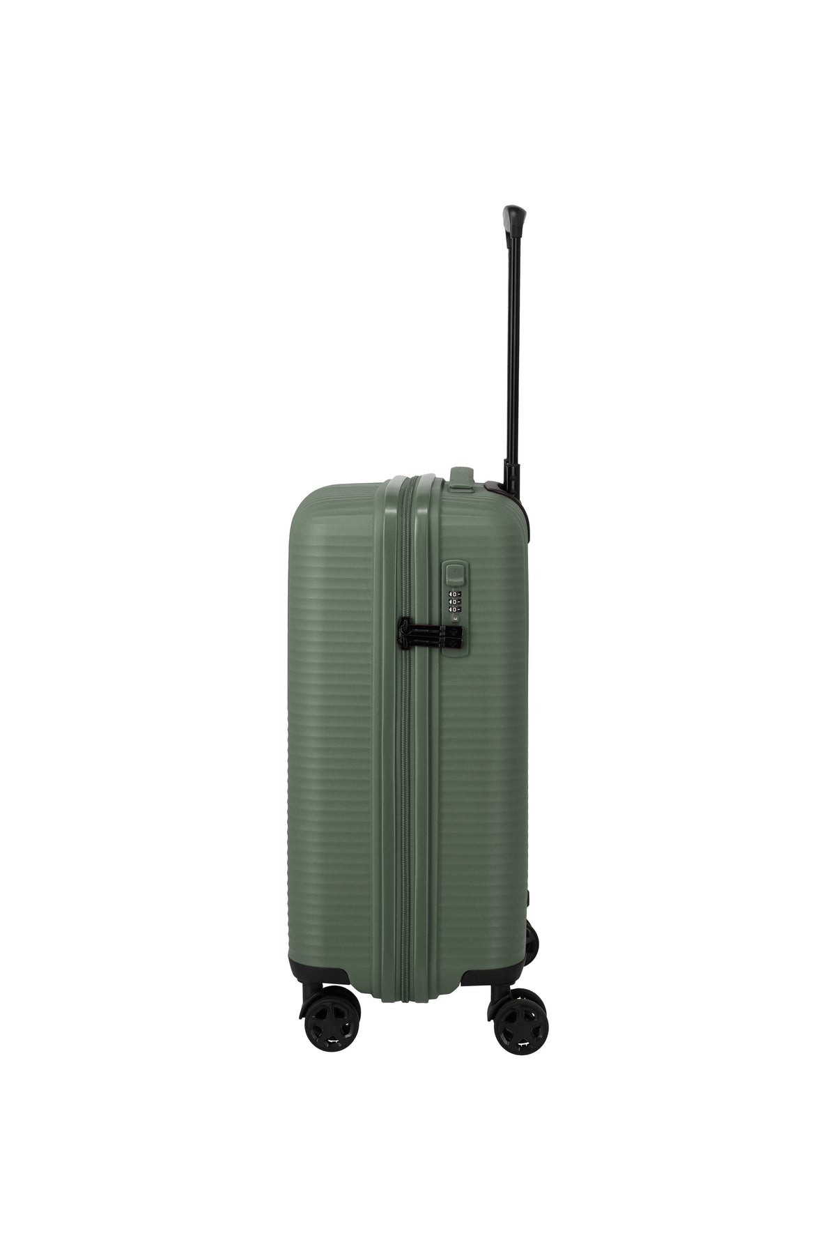 Travelite AIR STRIPE Trolley S Slim Koffer in Grün – Ansicht 5