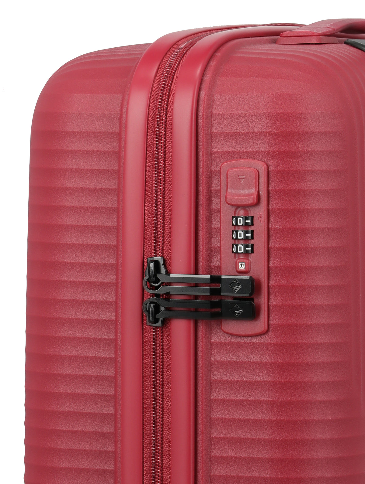 Travelite AIR STRIPE Trolley S Koffer in Rot – Ansicht 4