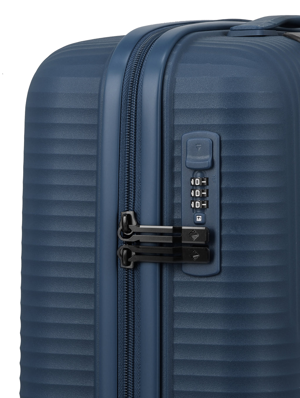 Travelite AIR STRIPE Trolley S Koffer in Blau – Ansicht 4