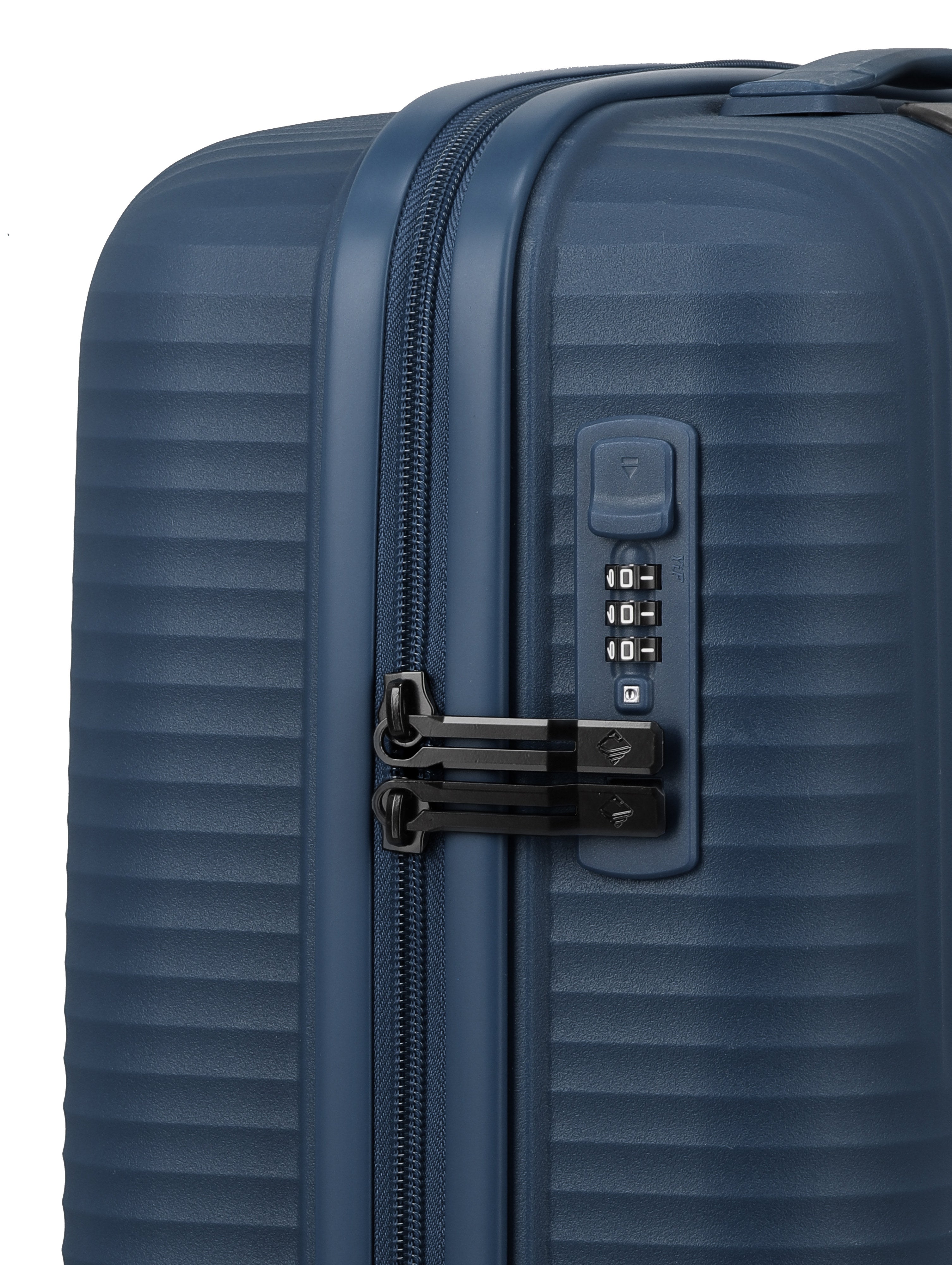 Travelite AIR STRIPE Trolley S Koffer in Blau – Ansicht 4